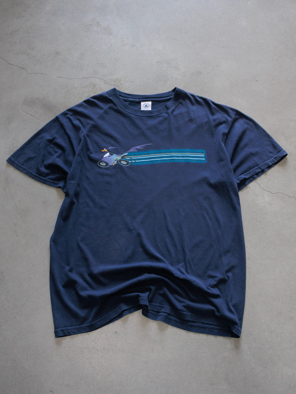 Vintage 90s Navy Looney Tunes Road Runner Tee (XL)