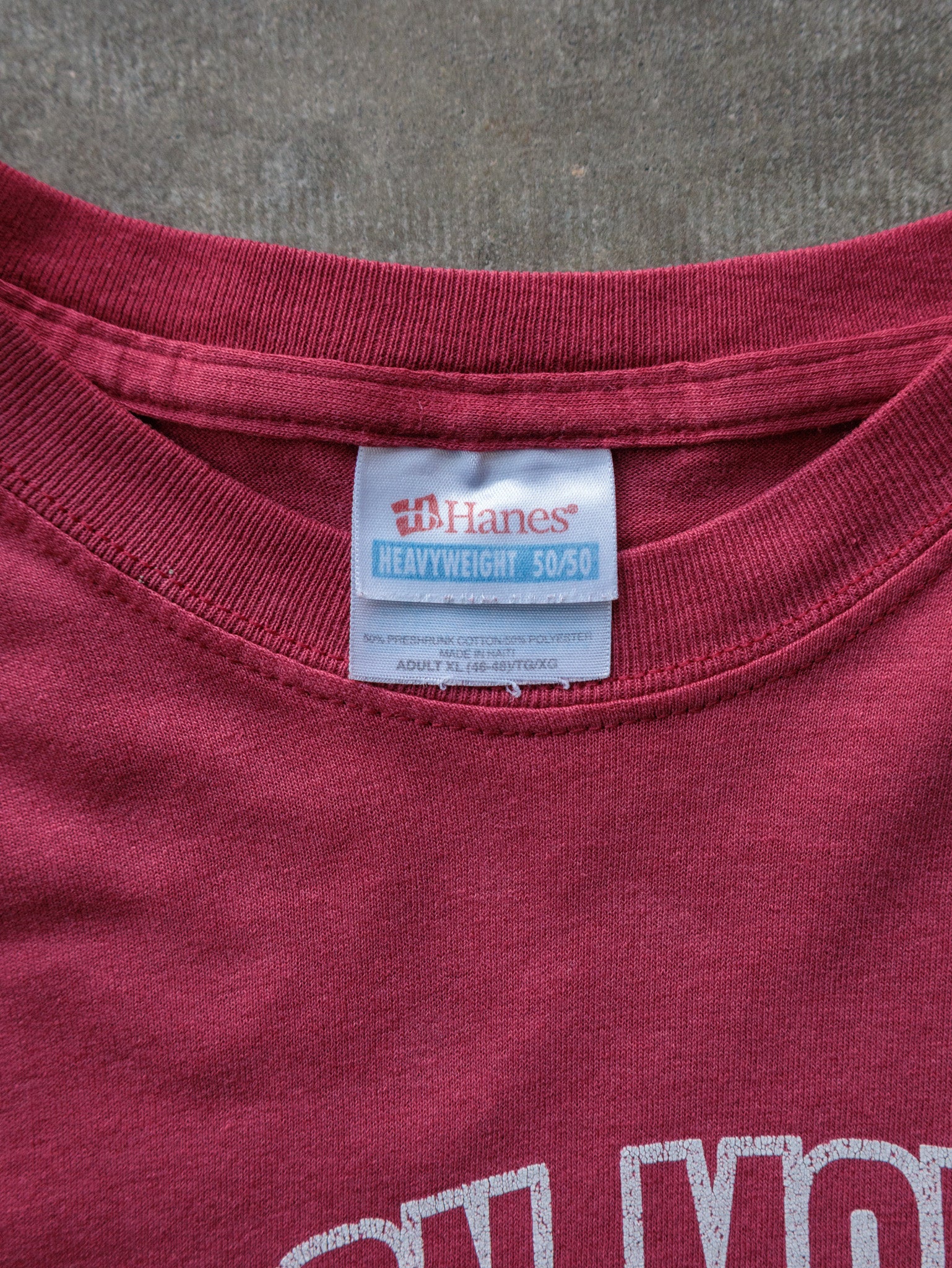 Vintage Red Mt. Whitney Maroon Madness Tee (XL)