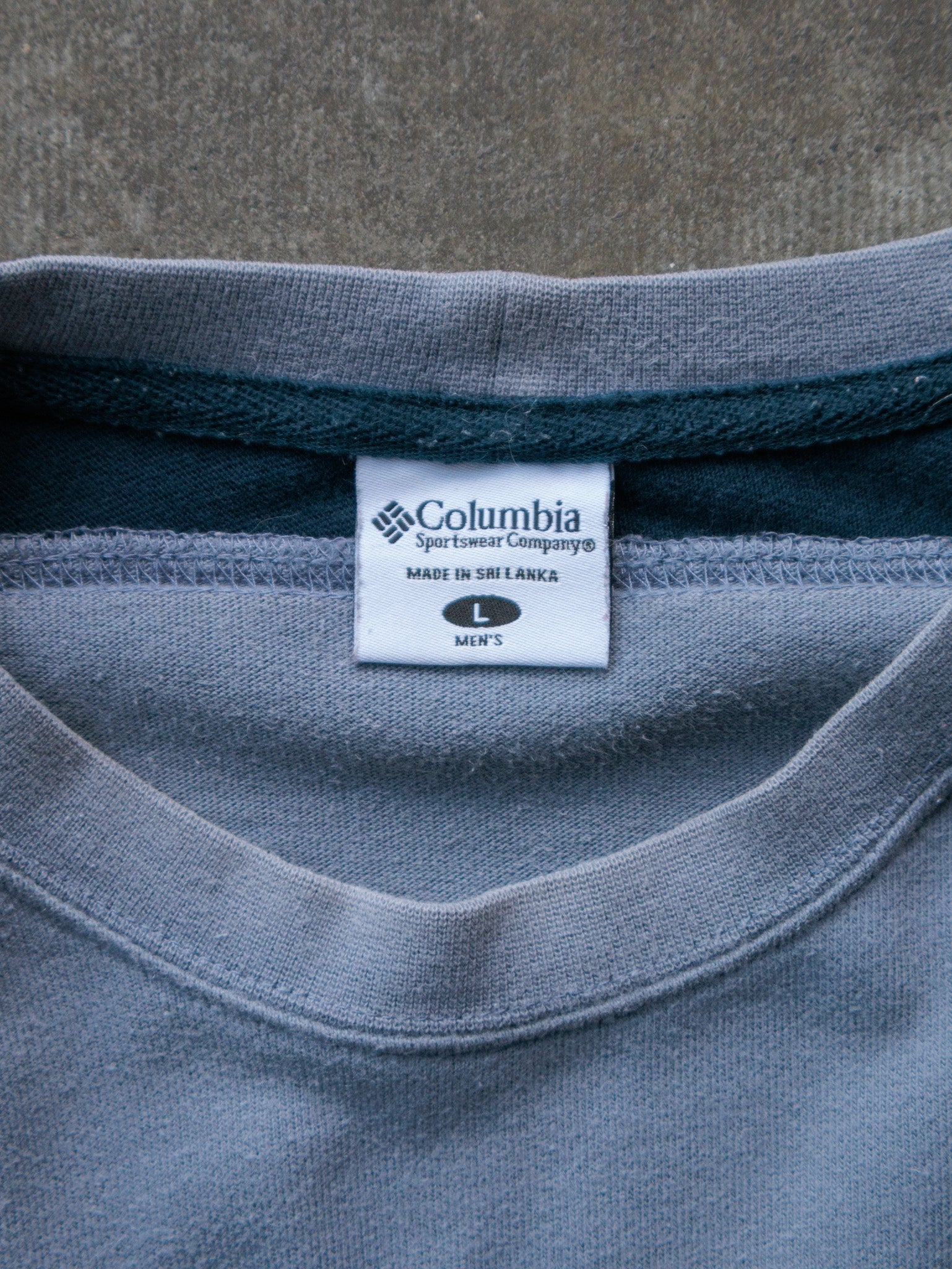 Vintage 00s Grey Columbia Fleece Sweatshirt (L)