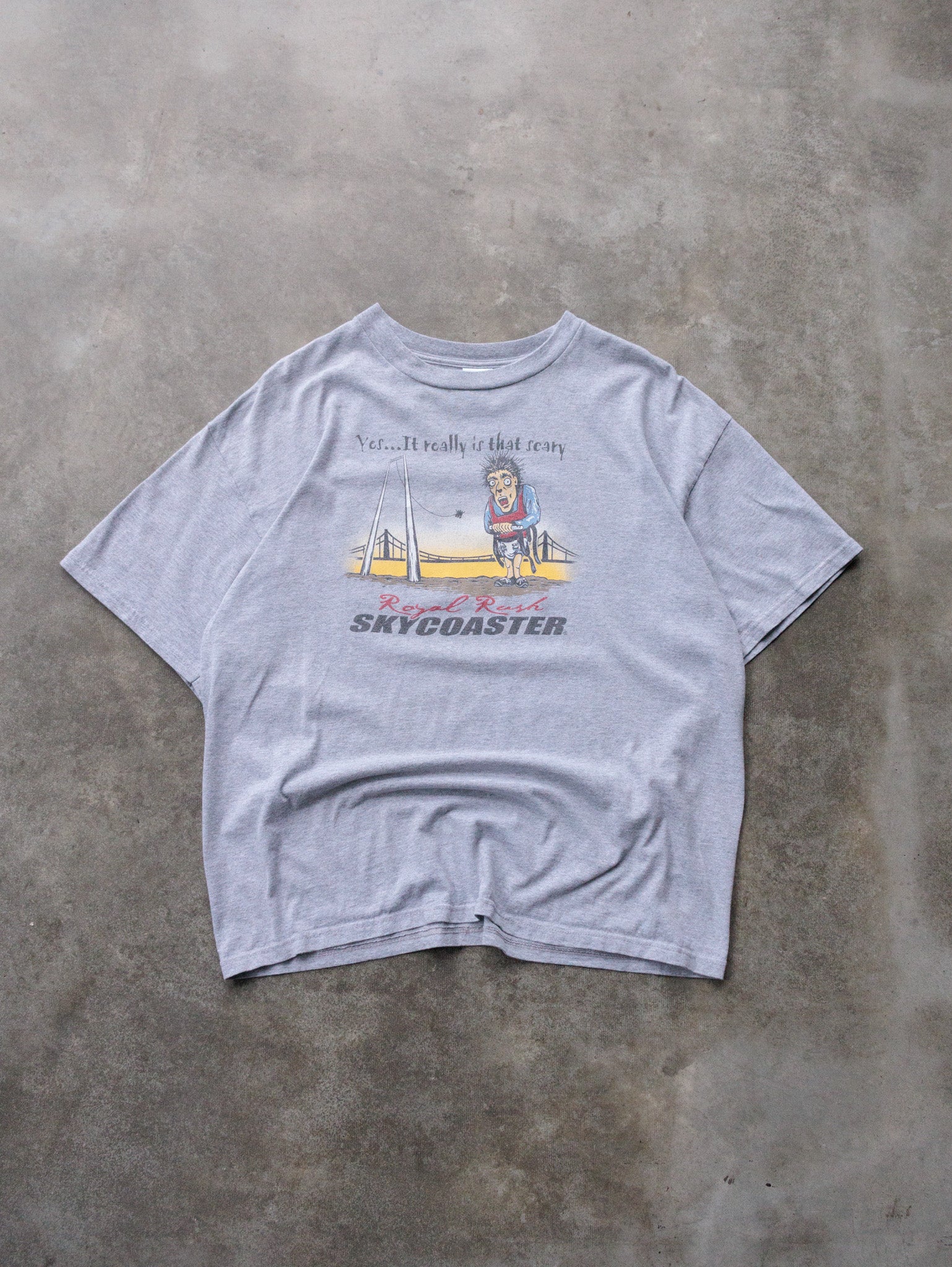 Vintage 00s Royal Rush Skycoaster Graphic Tee (XL)