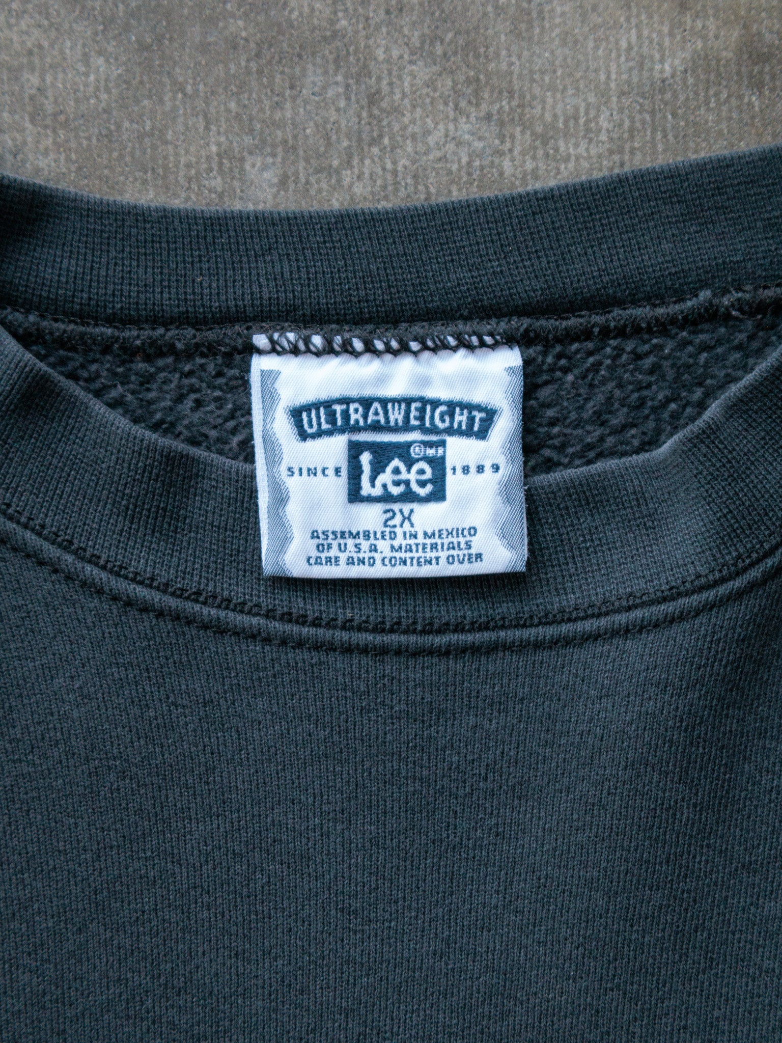 Vintage 90s Green Lee Washington State University Cougars Intramural Sports Official Sweatshirt (2XL)