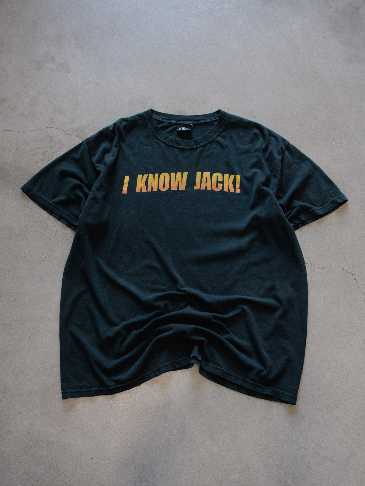 Vintage Green Jack Daniel's I Know Jack! Slogan Tee (-)