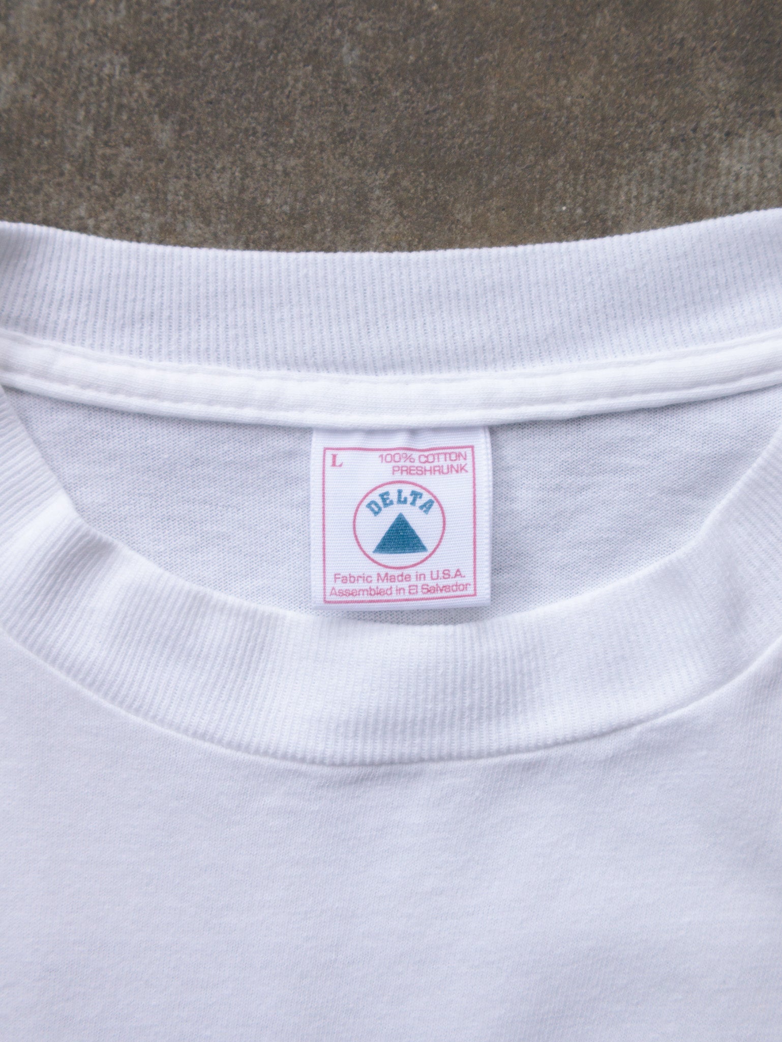 Vintage 90s White Volleyball Graphic Tee (L)