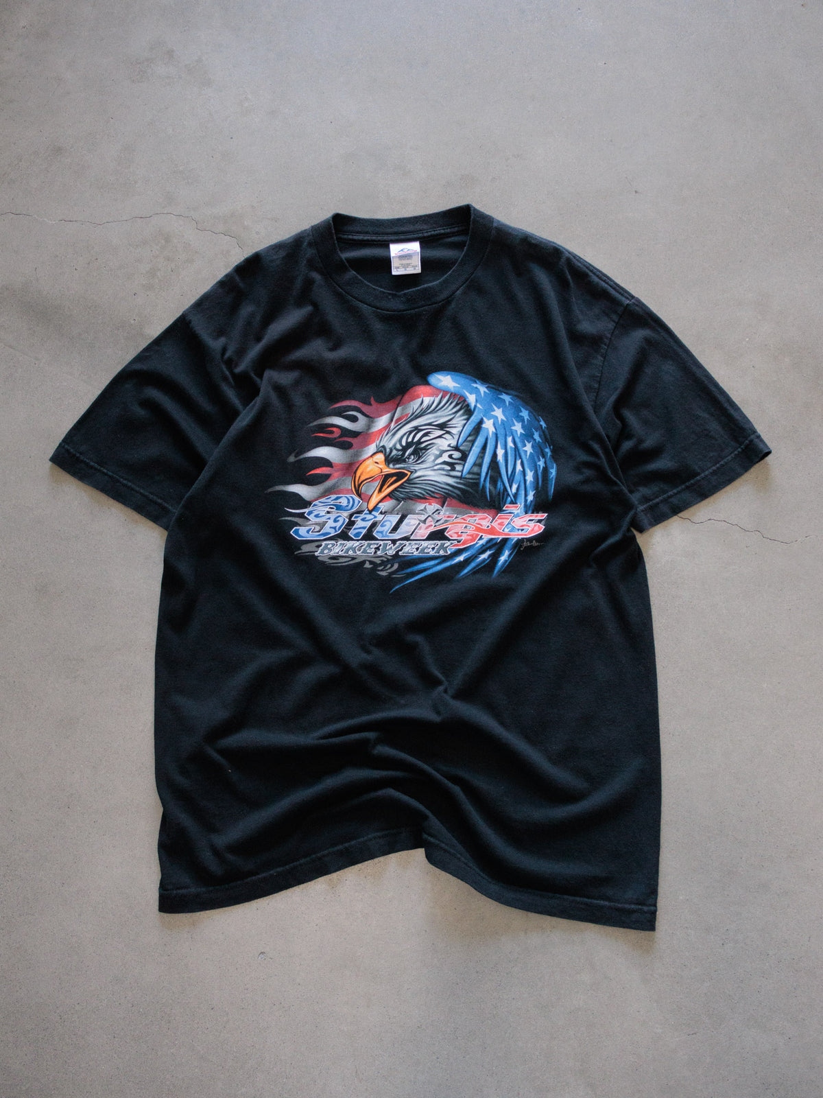 Vintage 00s Black Sturgis Bike Week Tee (L)