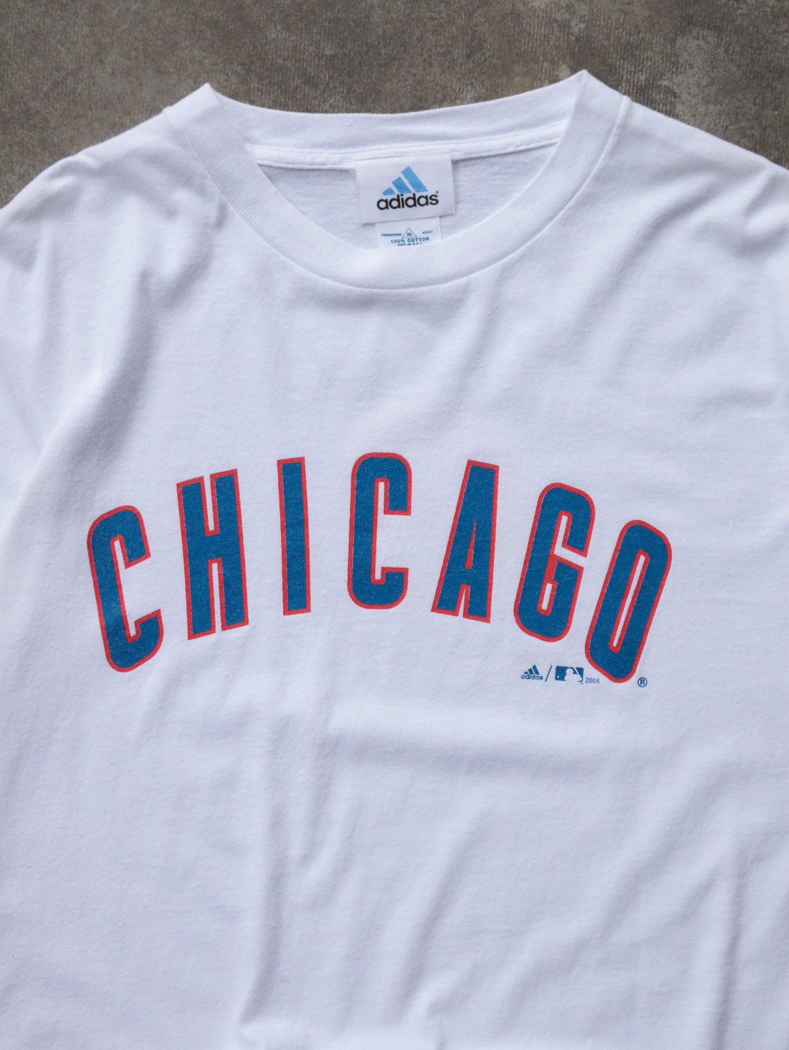 Vintage 2004 Adidas Chicago Cubs Tee (XL)