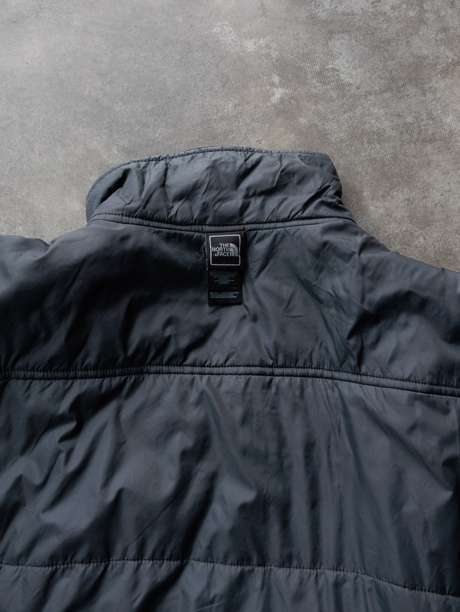 Black The North Face Insulated Reversible Jacket (XL)
