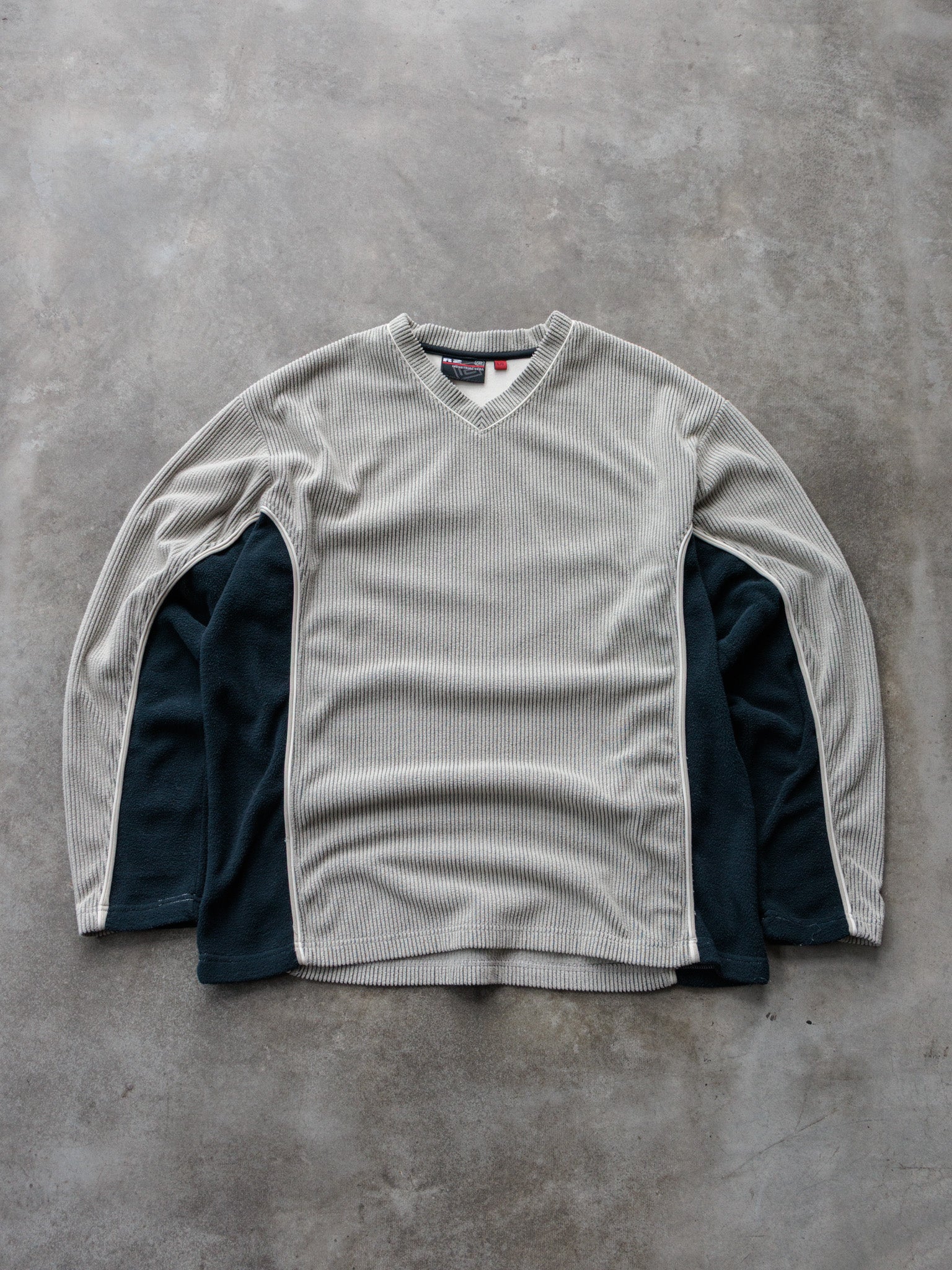 Vintage Grey R2 Industrial Gear Knit Sweater (L)