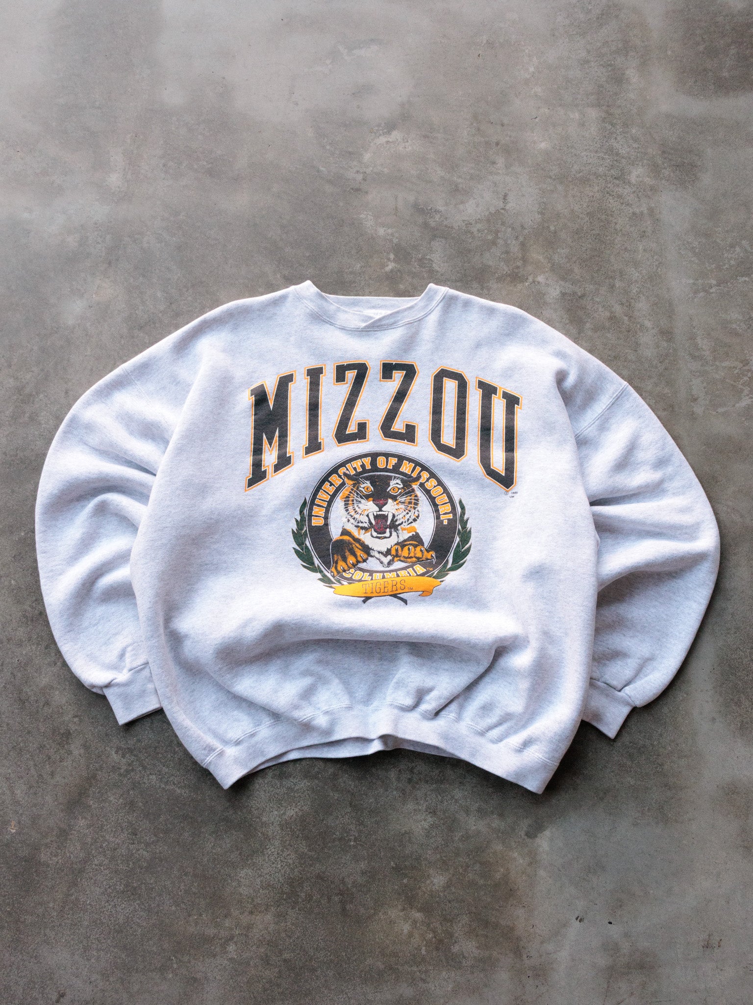 Vintage 1980 Mizzou Tigers Sweatshirt (XL)