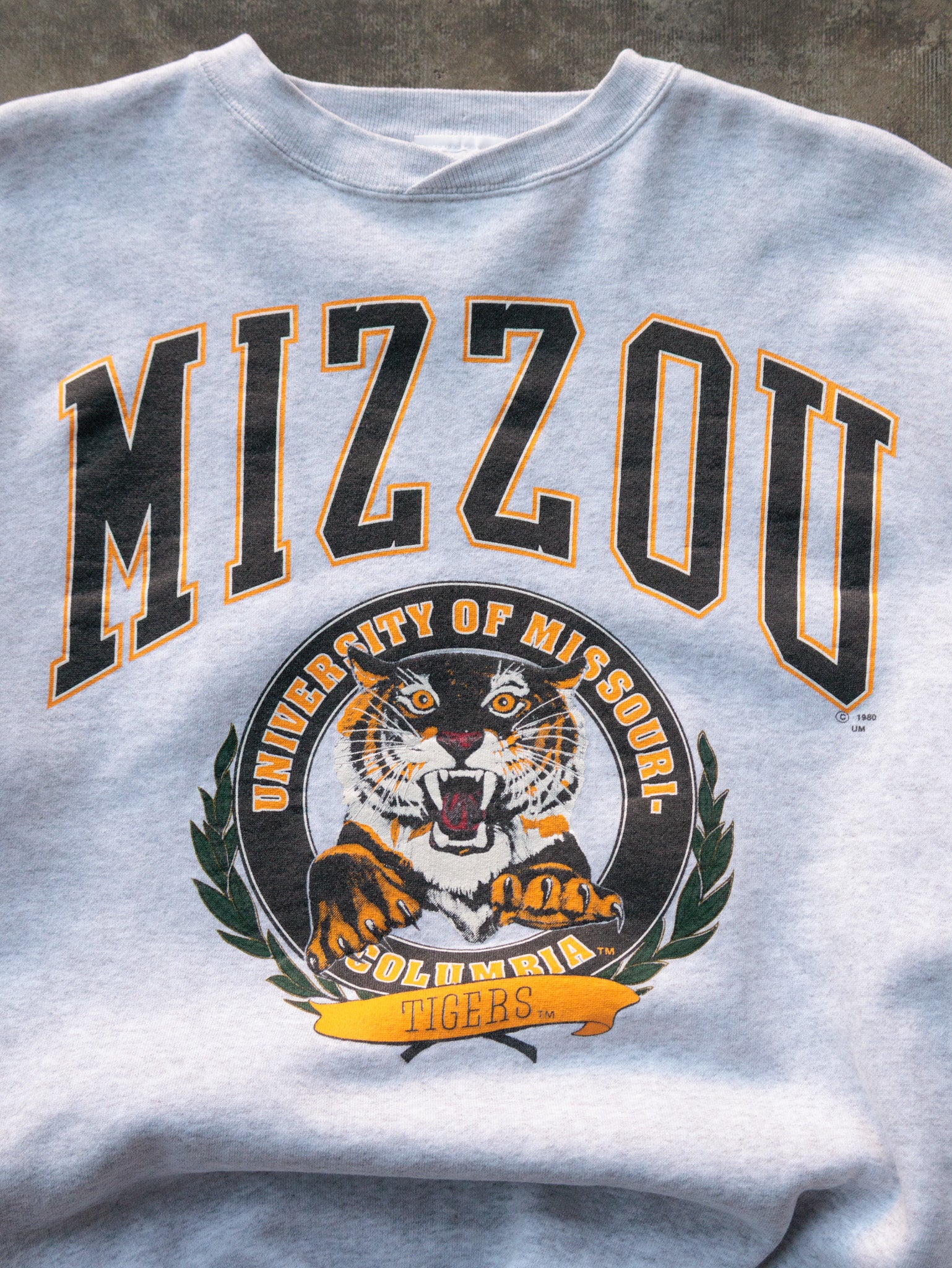 Vintage 1980 Mizzou Tigers Sweatshirt (XL)