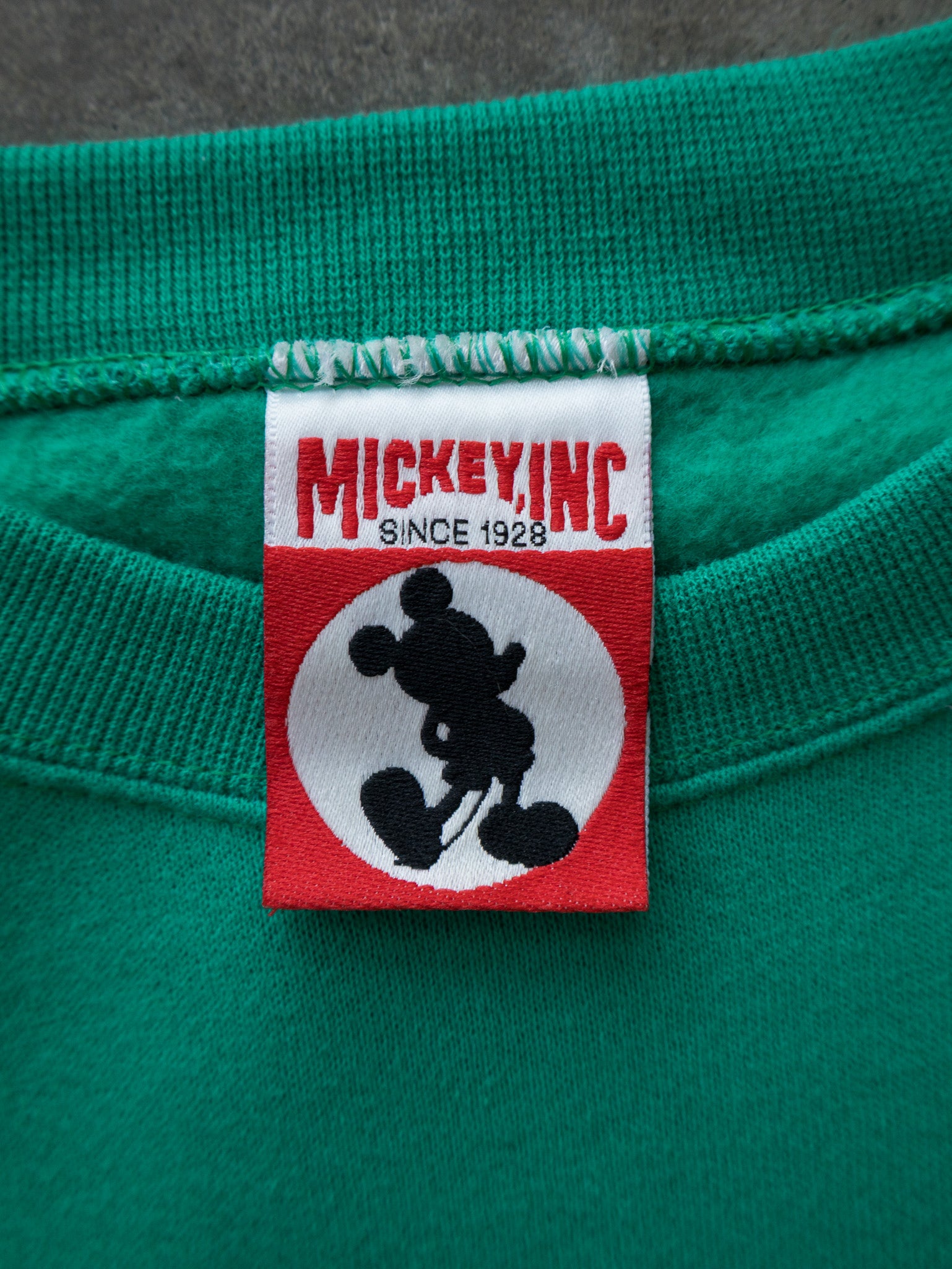 Vintage Green Walt Disney World Sweatshirt (XL)