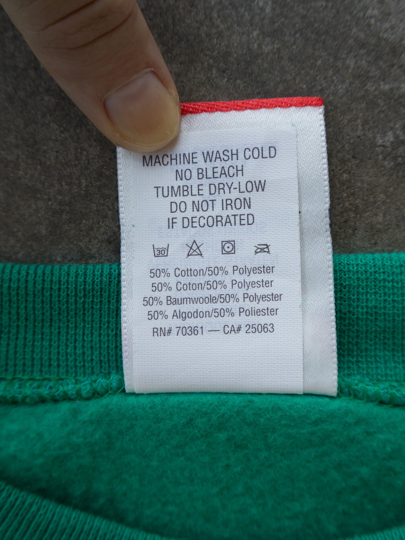 Vintage Green Walt Disney World Sweatshirt (XL)