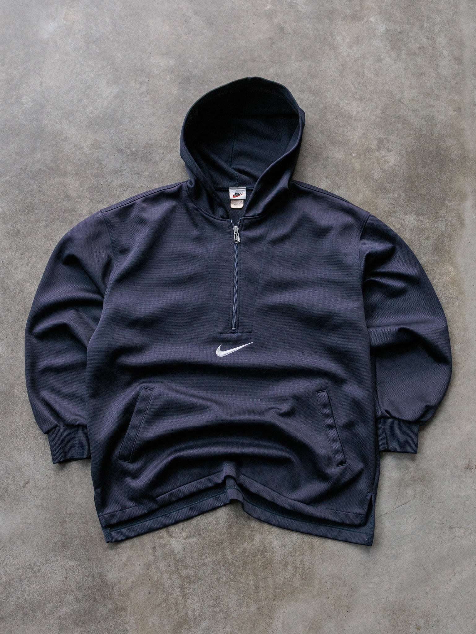 Vintage 90s Navy Nike Hoodie (L)