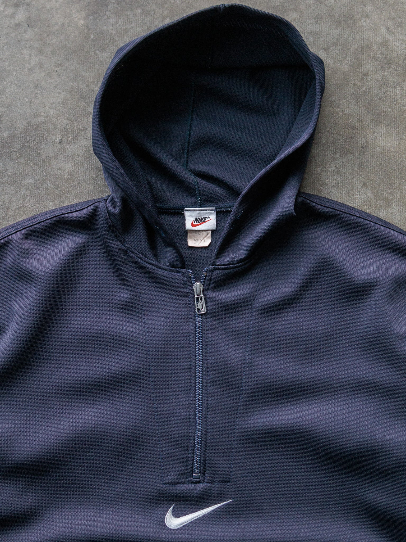 Vintage 90s Navy Nike Hoodie (L)