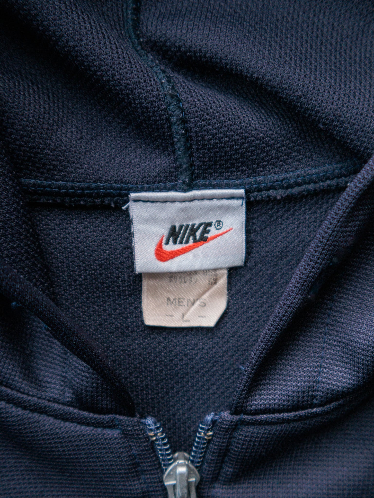 Vintage 90s Navy Nike Hoodie (L)
