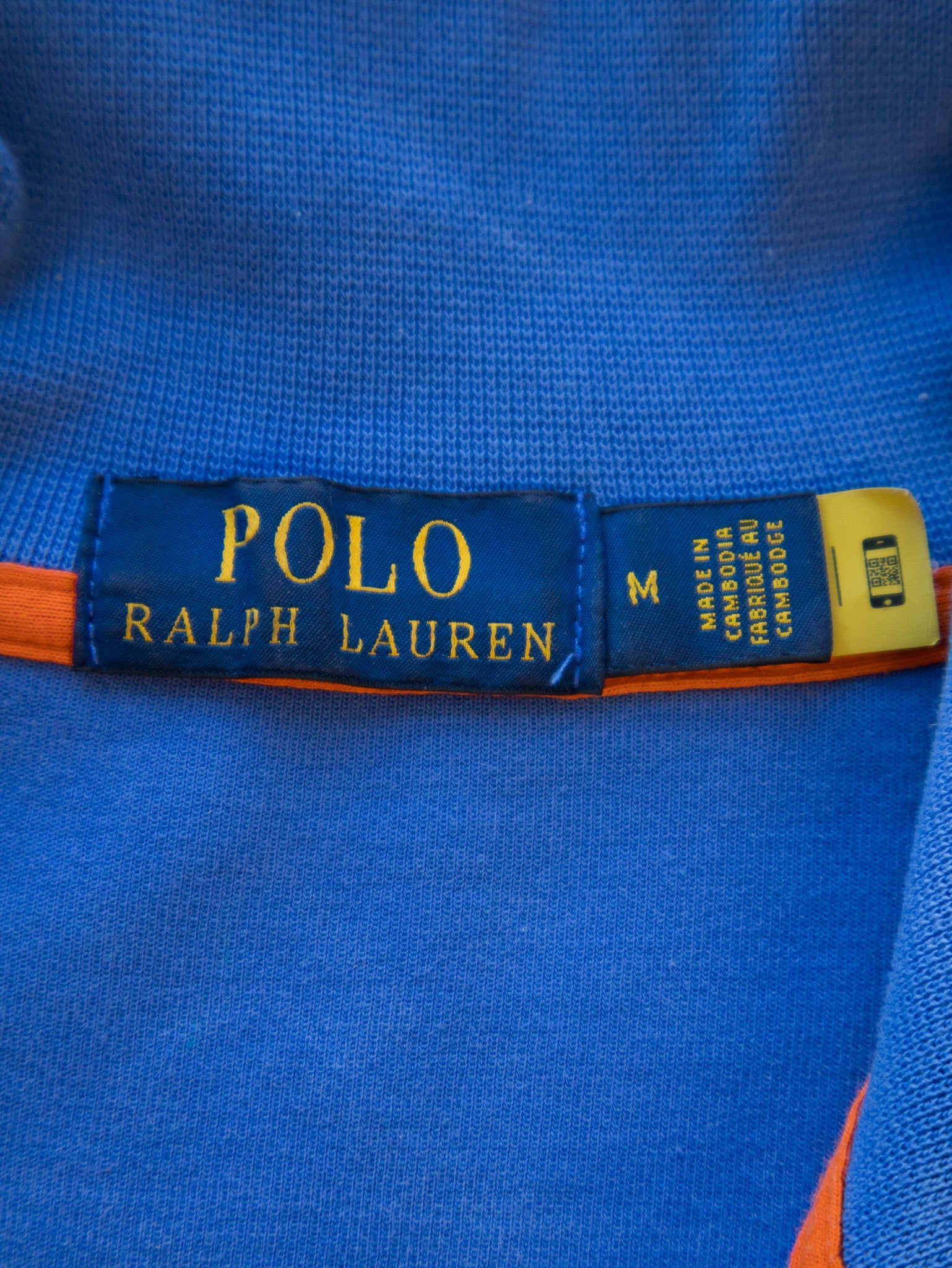 Vintage Blue Polo Ralph Lauren Track Jacket (M)