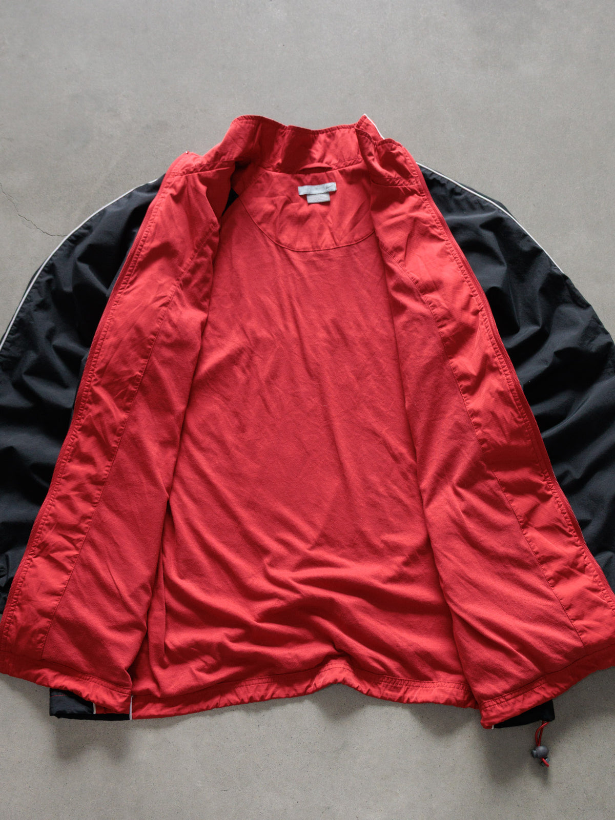 Vintage 00s Red Nike Colourblock Windbreaker (XL)