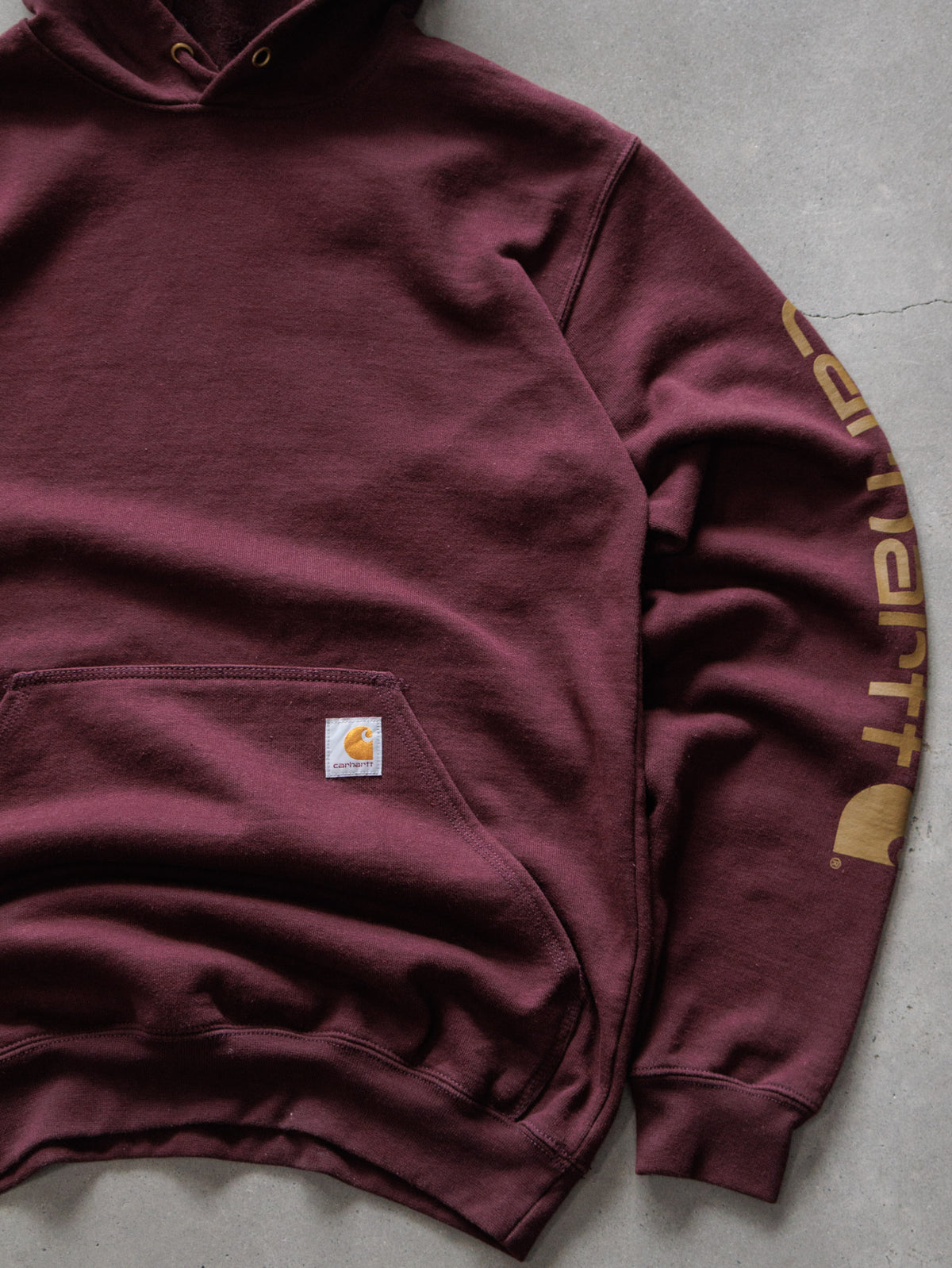 Vintage Red Carhartt Hoodie (S)
