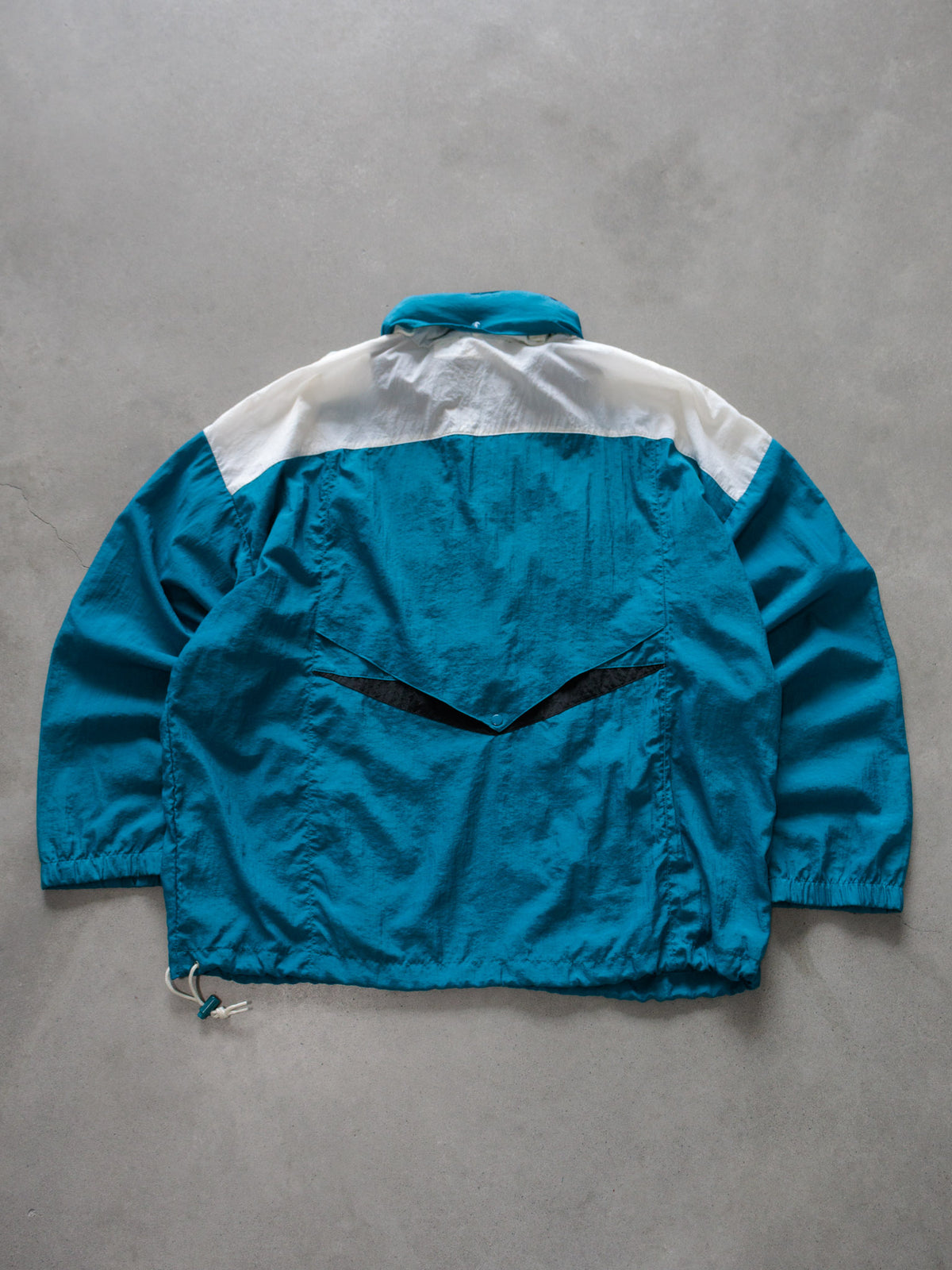 Vintage 90s Blue Reebok Colourblock Windbreaker (XL)