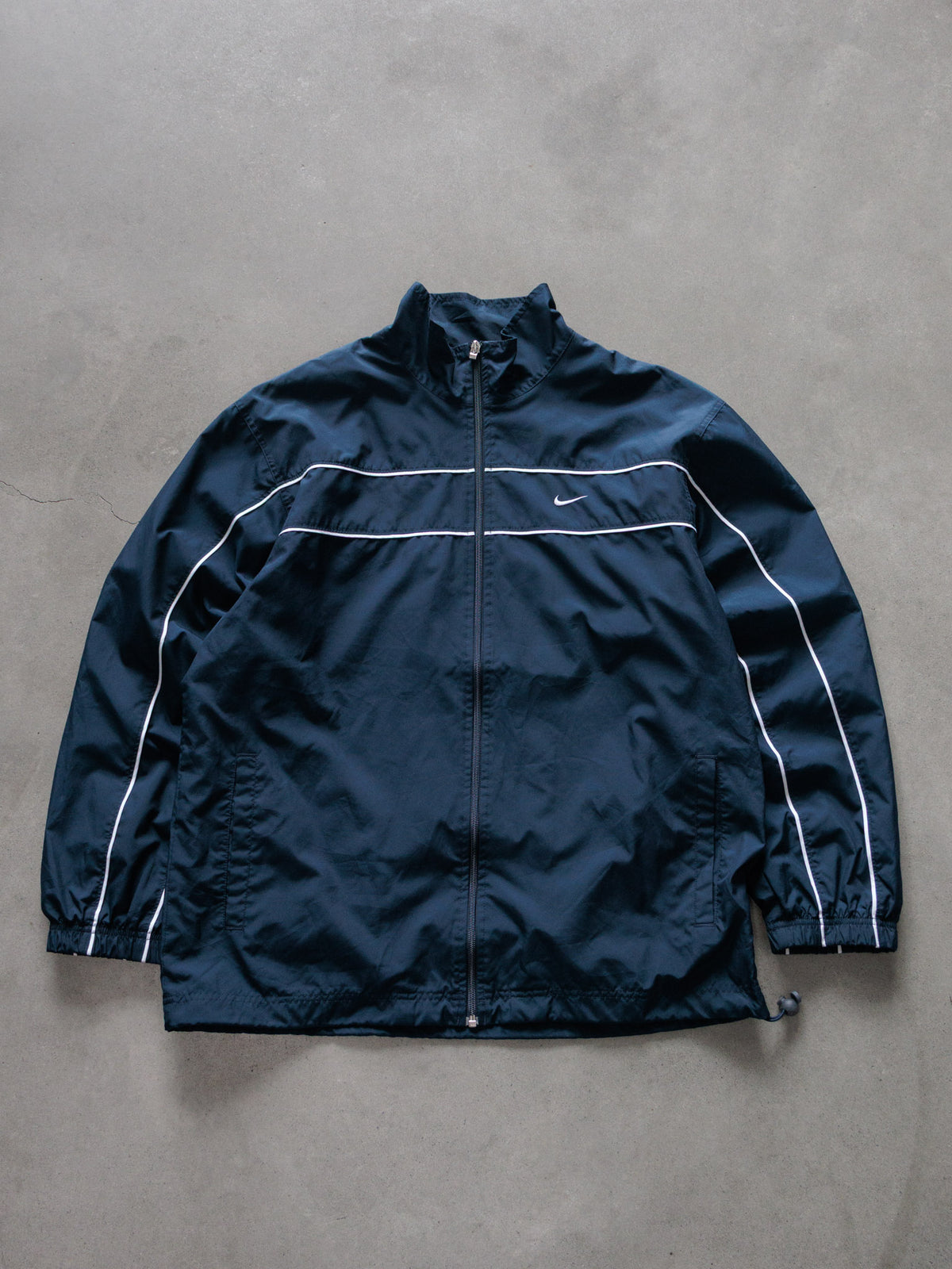 Vintage 00s Navy Nike Windbreaker (L)