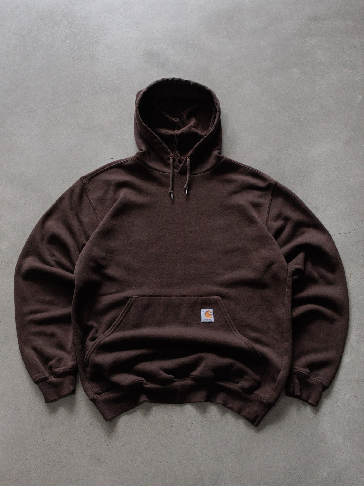 Vintage Brown Carhartt Hoodie (M)