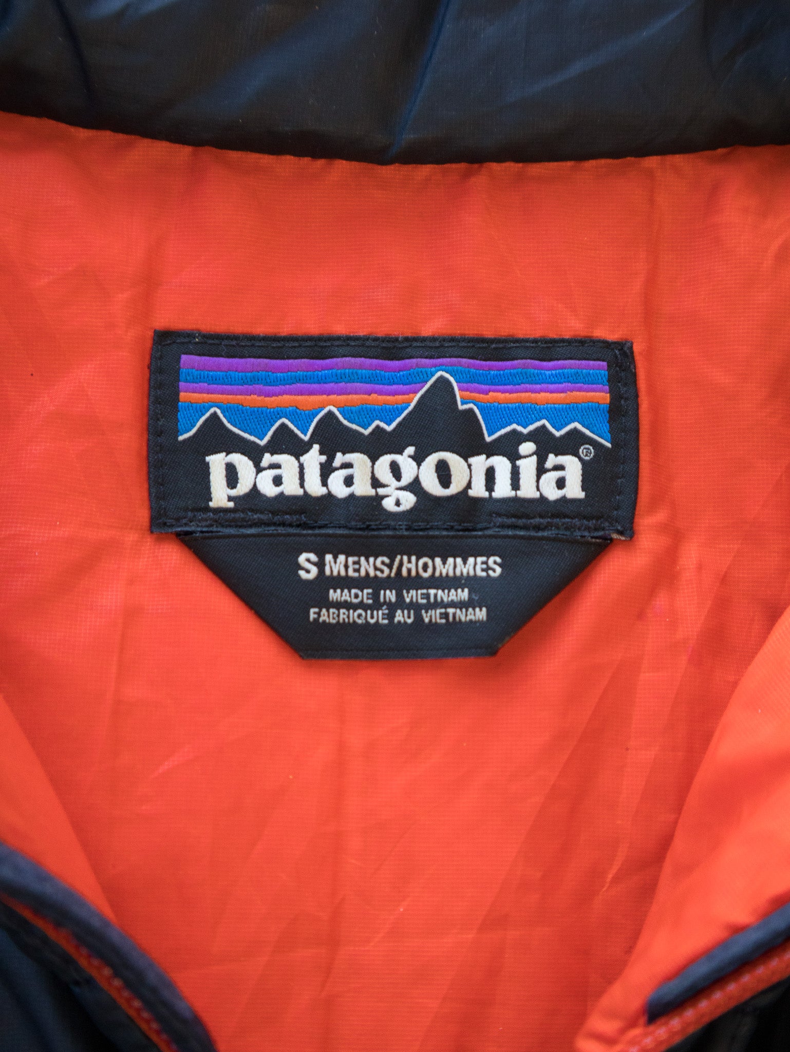 Vintage Navy Patagonia Nano Puff Jacket (S)