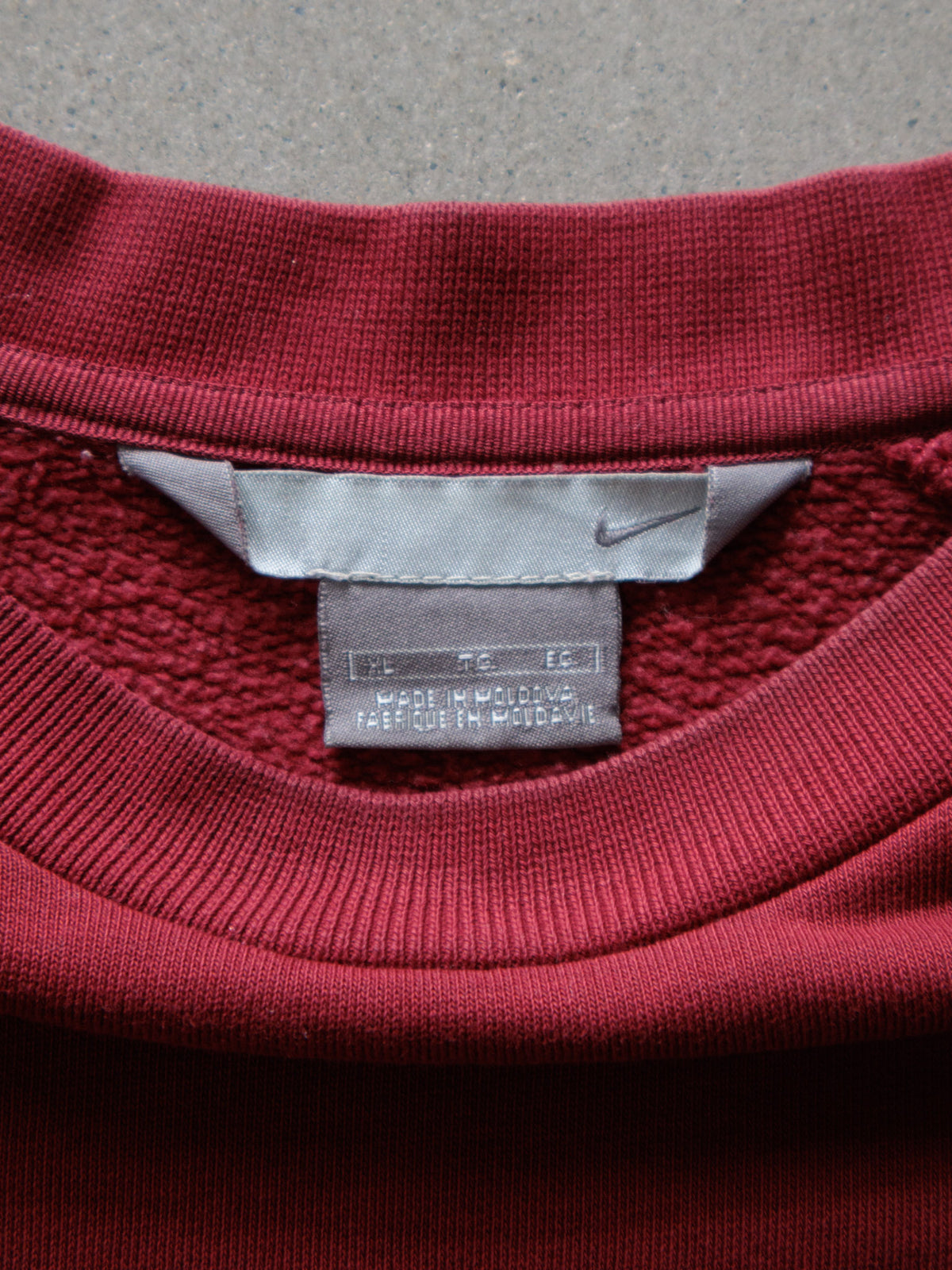 Vintage 00s Red Nike Sweatshirt (XL)