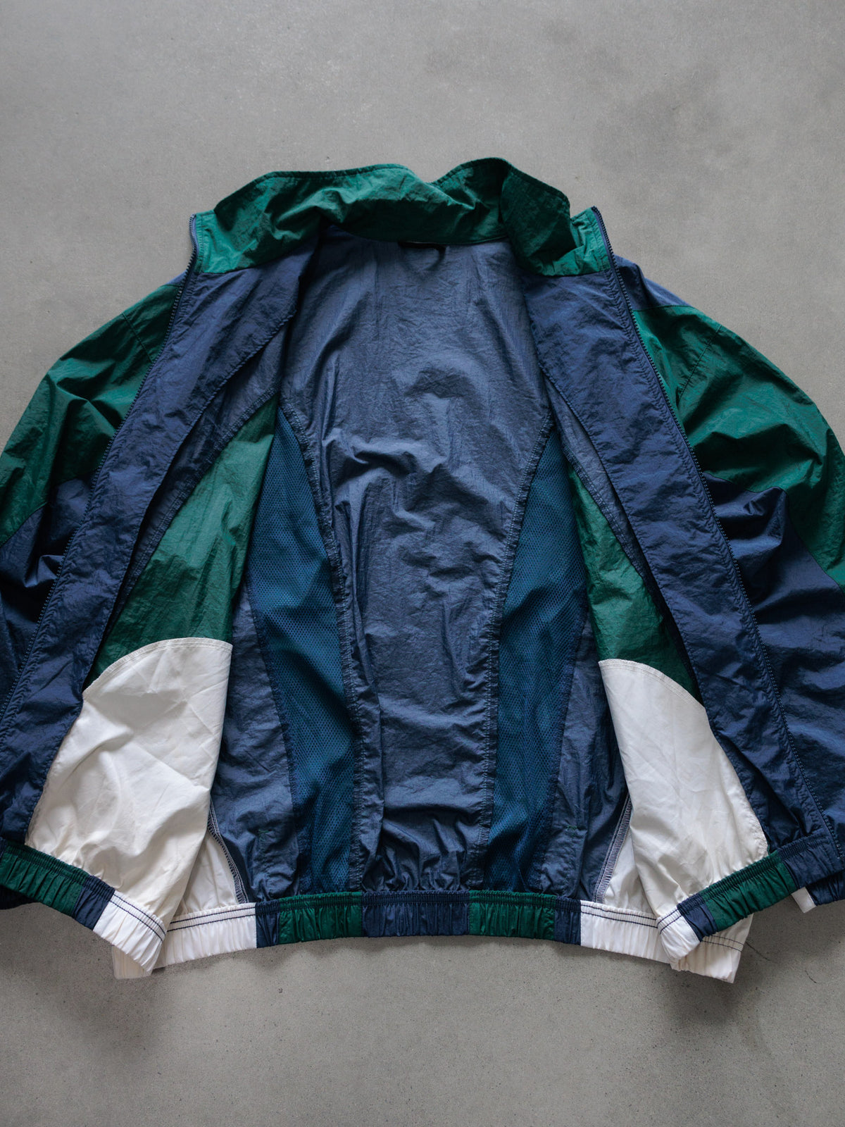 Vintage Navy Nike Colourblock Windbreaker (-)