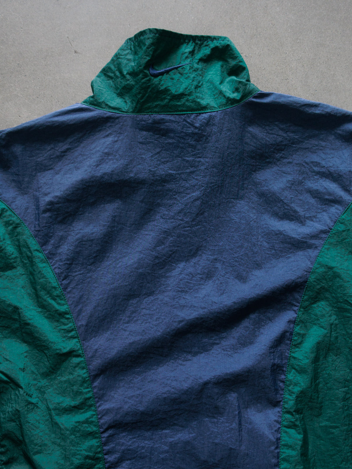 Vintage Navy Nike Colourblock Windbreaker (-)