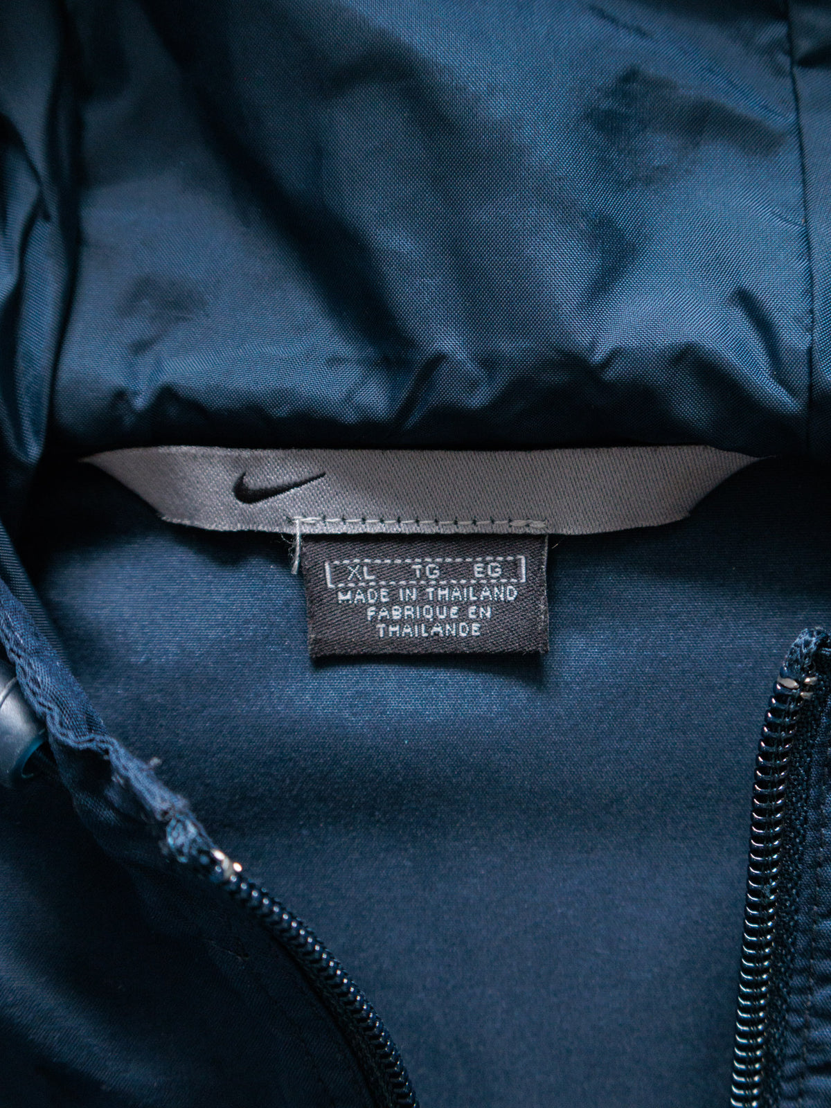 Vintage Navy Nike Windbreaker (XL)