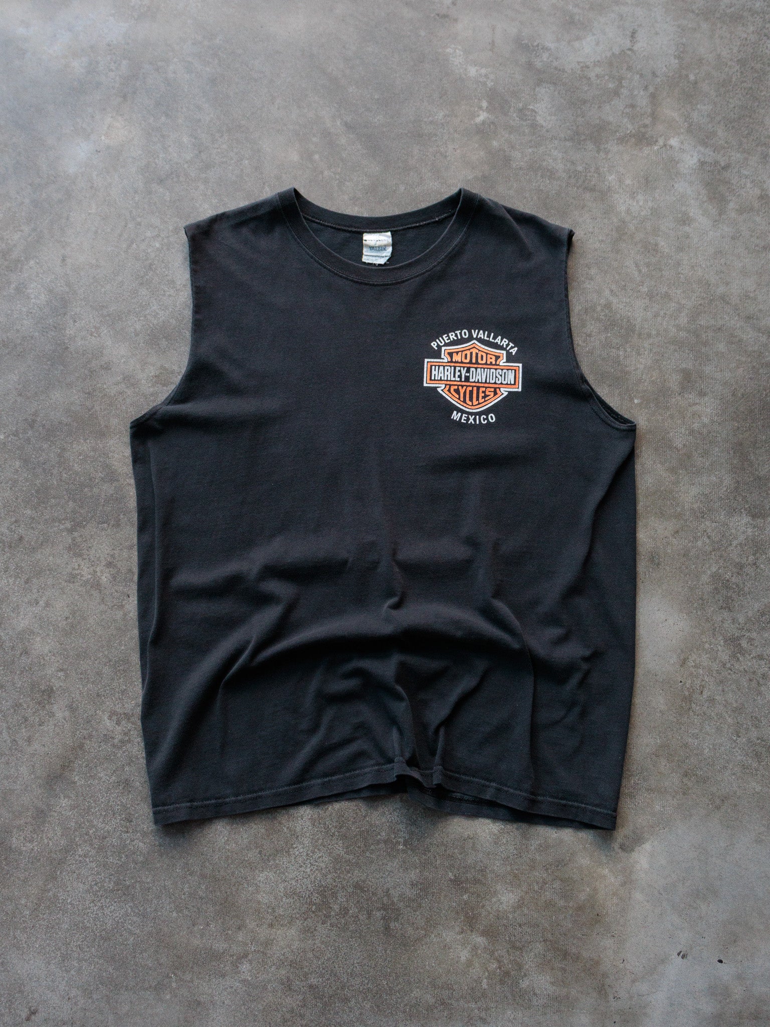 Vintage Black Harley-Davidson Puerto Vallarta Tank (L)