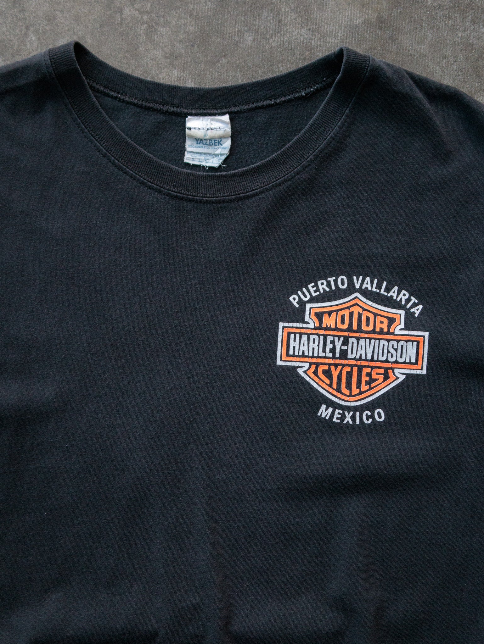 Vintage Black Harley-Davidson Puerto Vallarta Tank (L)