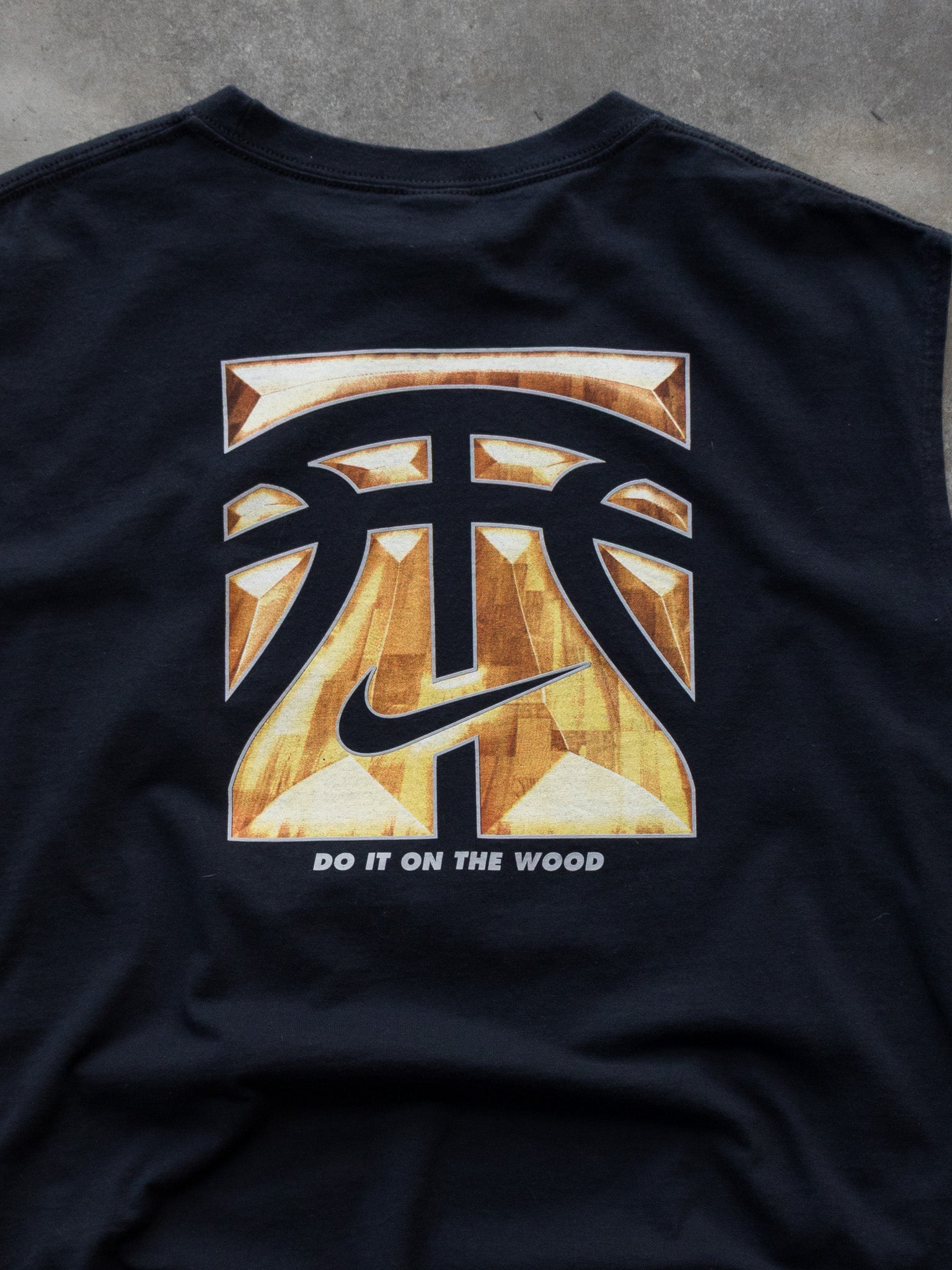 Vintage 00s Black Nike Basketball Tank (XL)