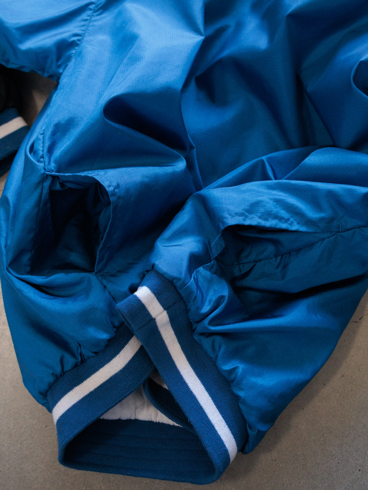 Vintage 90s Blue Reebok Colourblock Jacket (L)