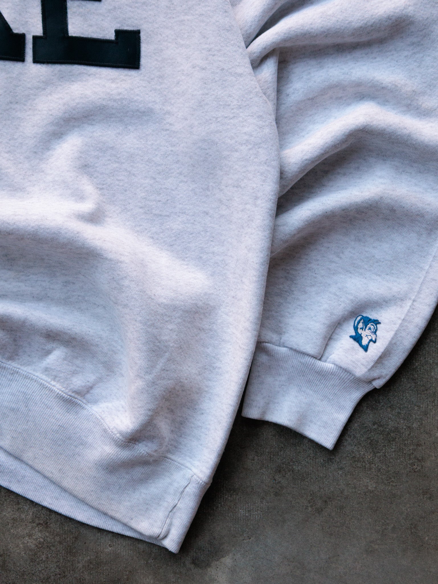 Vintage 90s Grey Duke University Sweatshirt (L)