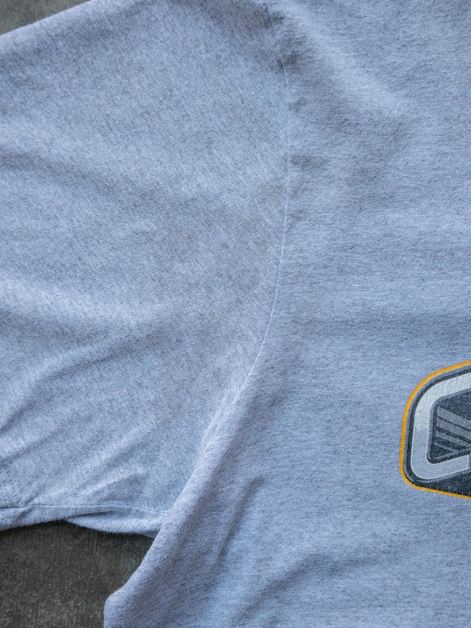 Vintage 2010 Grey Pittsburgh Steelers Conference Champions Reebok Tee (2XL)