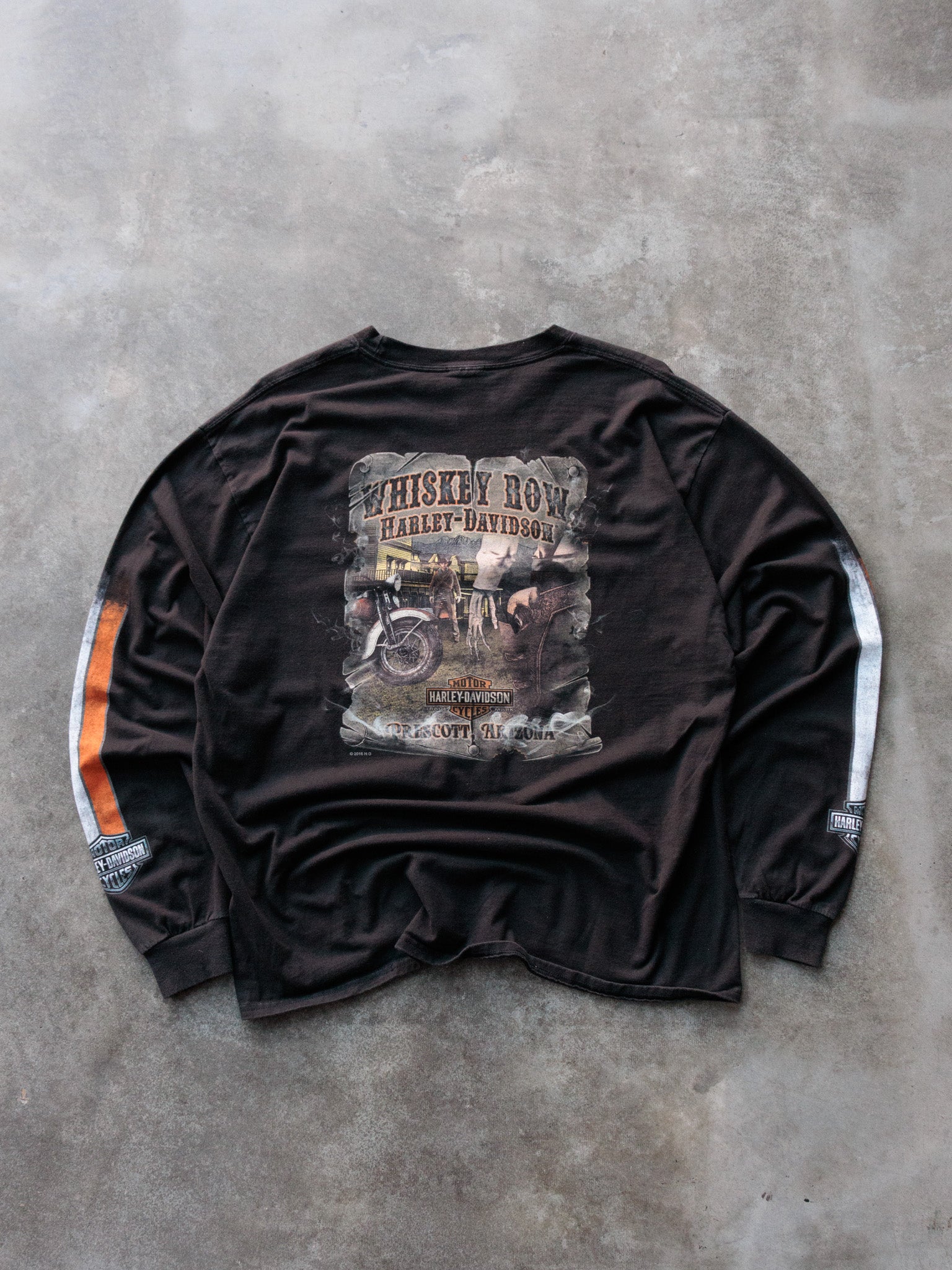2016 Black Harley-Davidson Prescott Arizona Long Sleeve (XL)