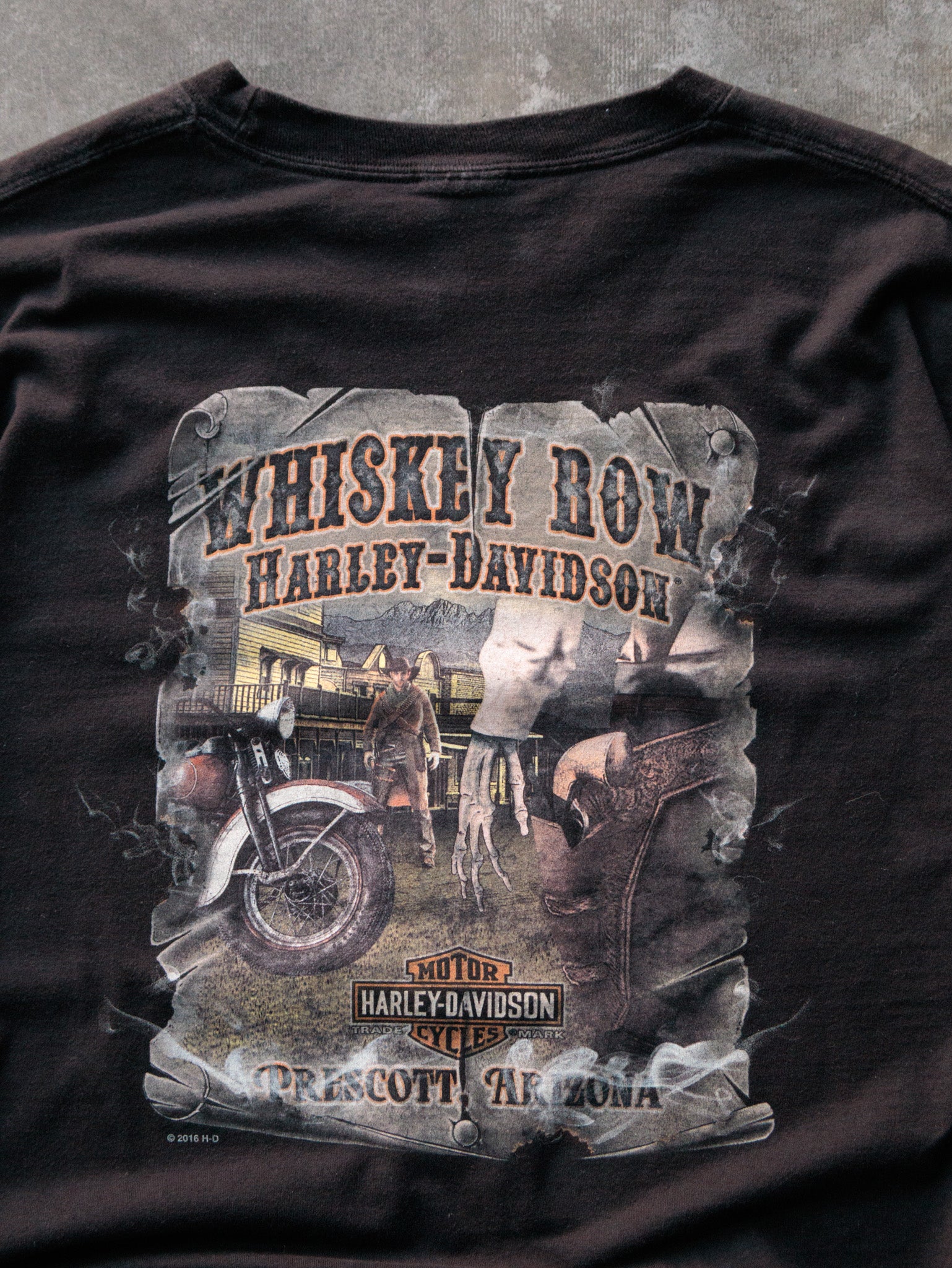 2016 Black Harley-Davidson Prescott Arizona Long Sleeve (XL)