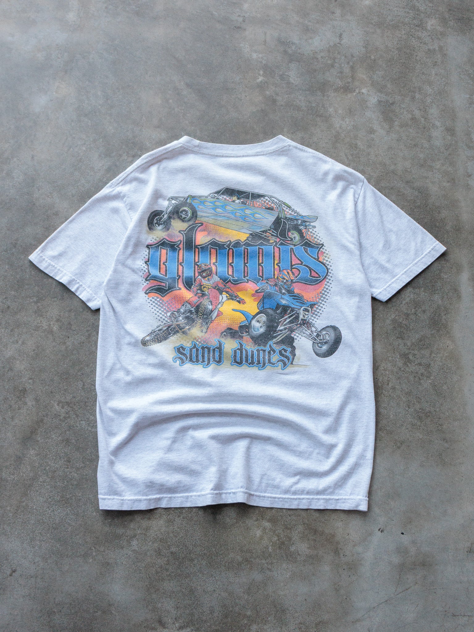 Vintage 00s Grey Glamis Sand Dunes Tee (L)