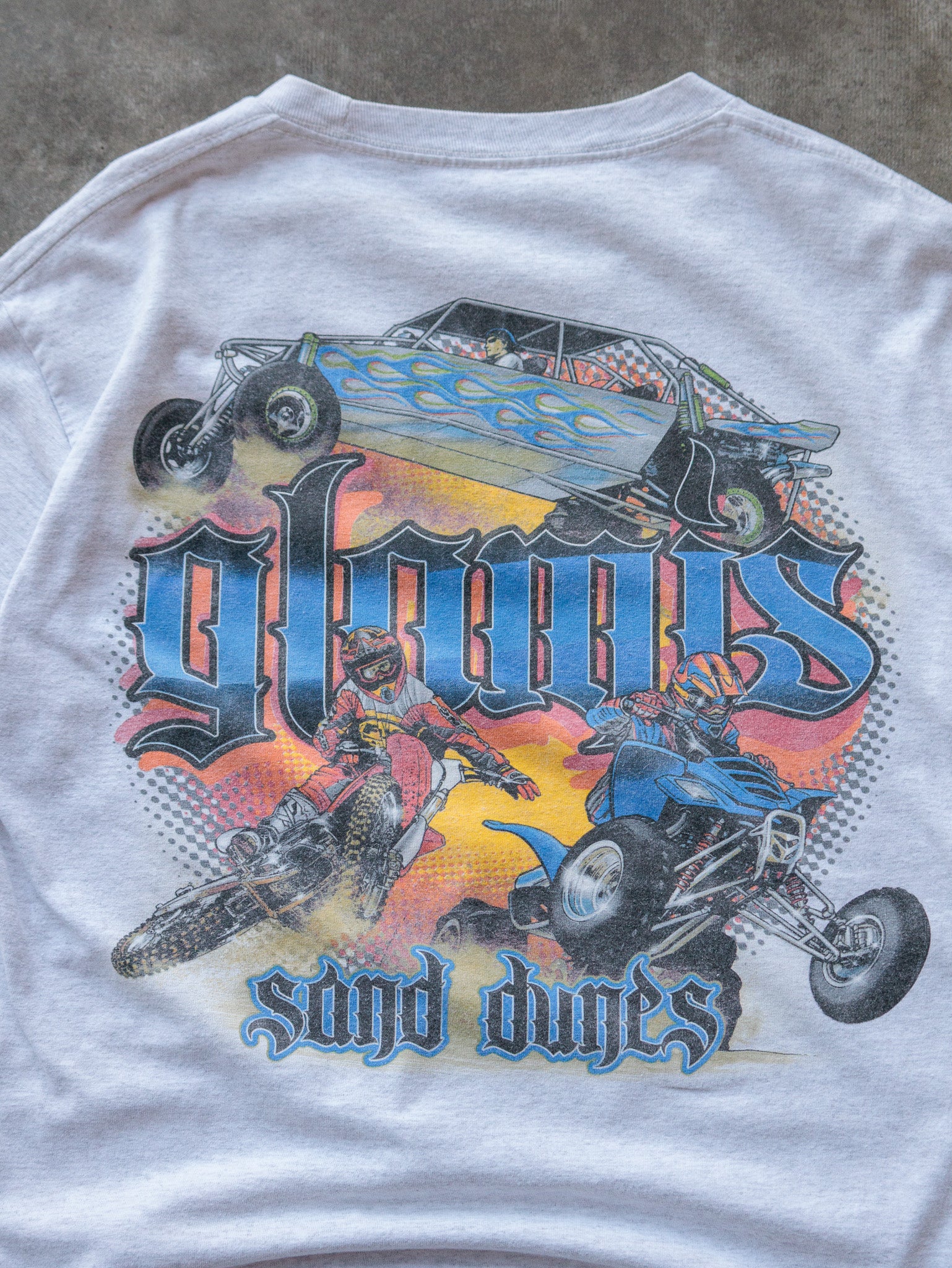 Vintage 00s Grey Glamis Sand Dunes Tee (L)