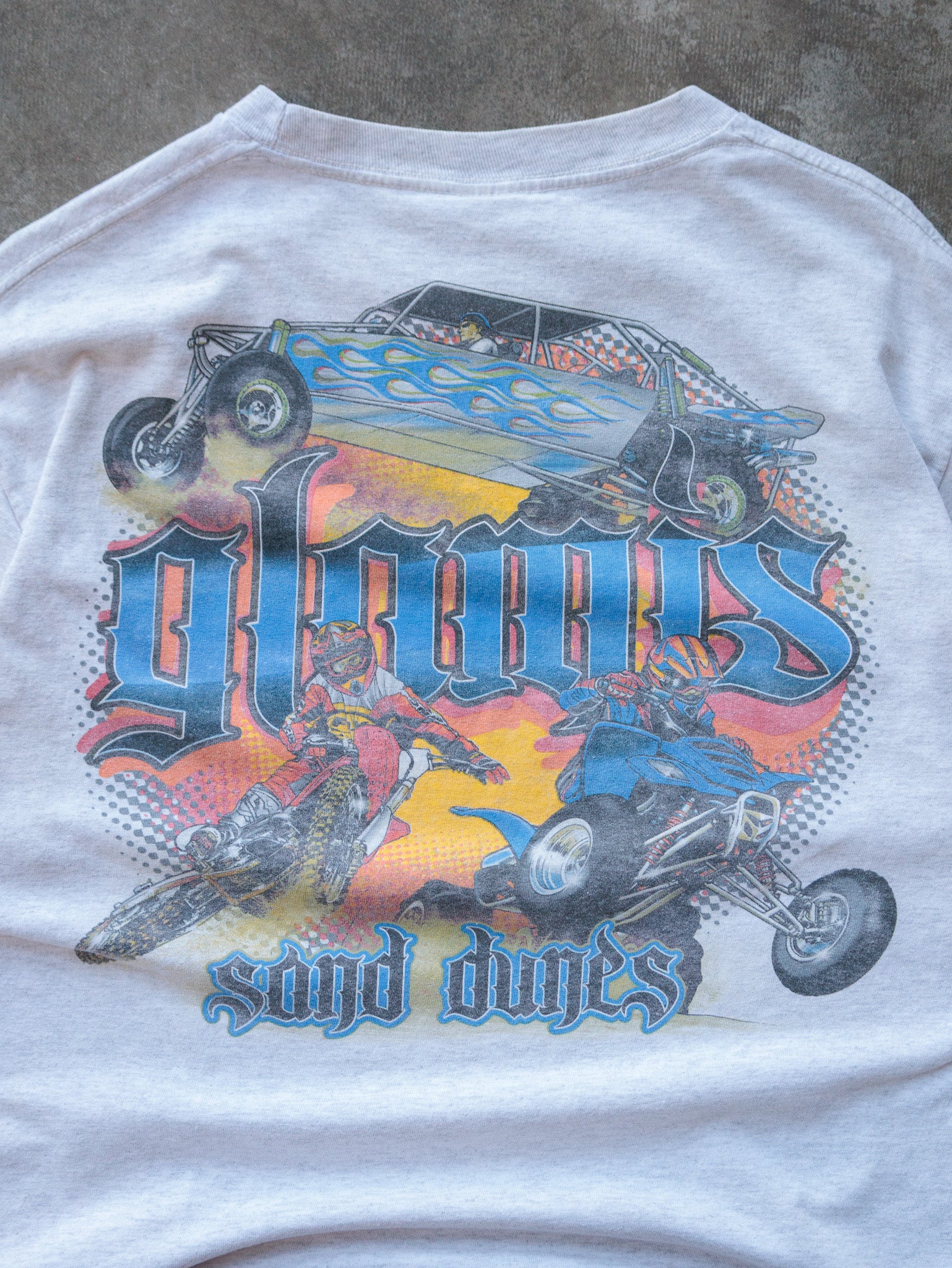 Vintage 00s Grey Glamis Sand Dunes Tee (L)