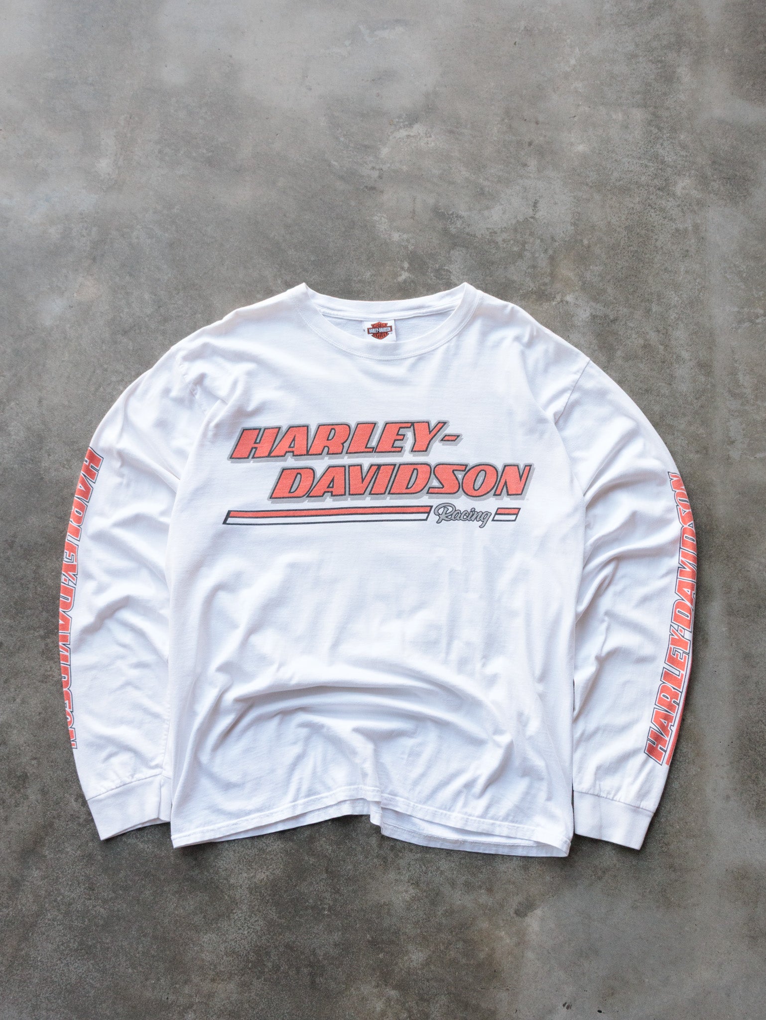2015 White Harley-Davidson Racing Ogden Utah Long Sleeve (XL)