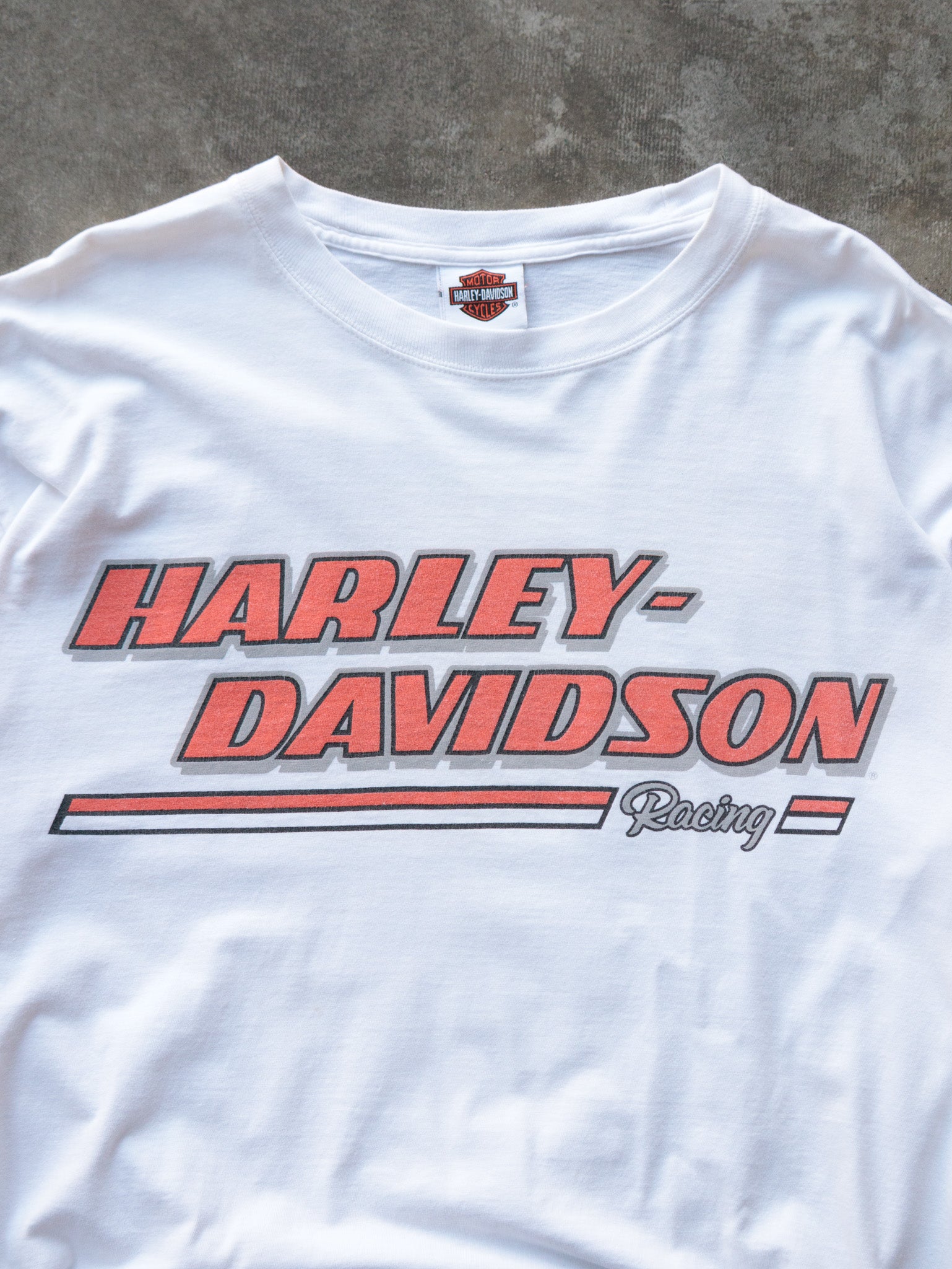 2015 White Harley-Davidson Racing Ogden Utah Long Sleeve (XL)