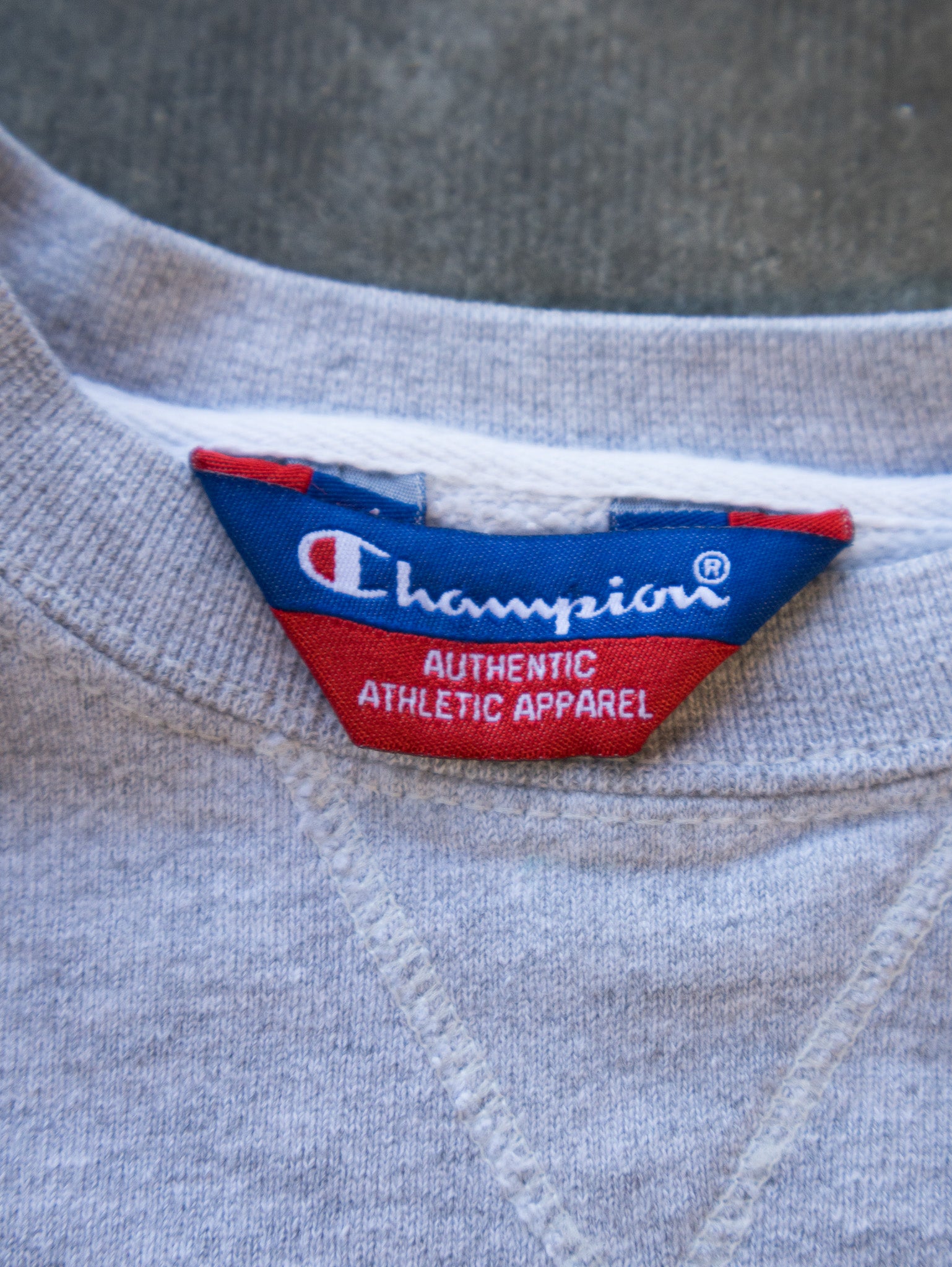 Vintage Grey Champion Sweatshirt (M)