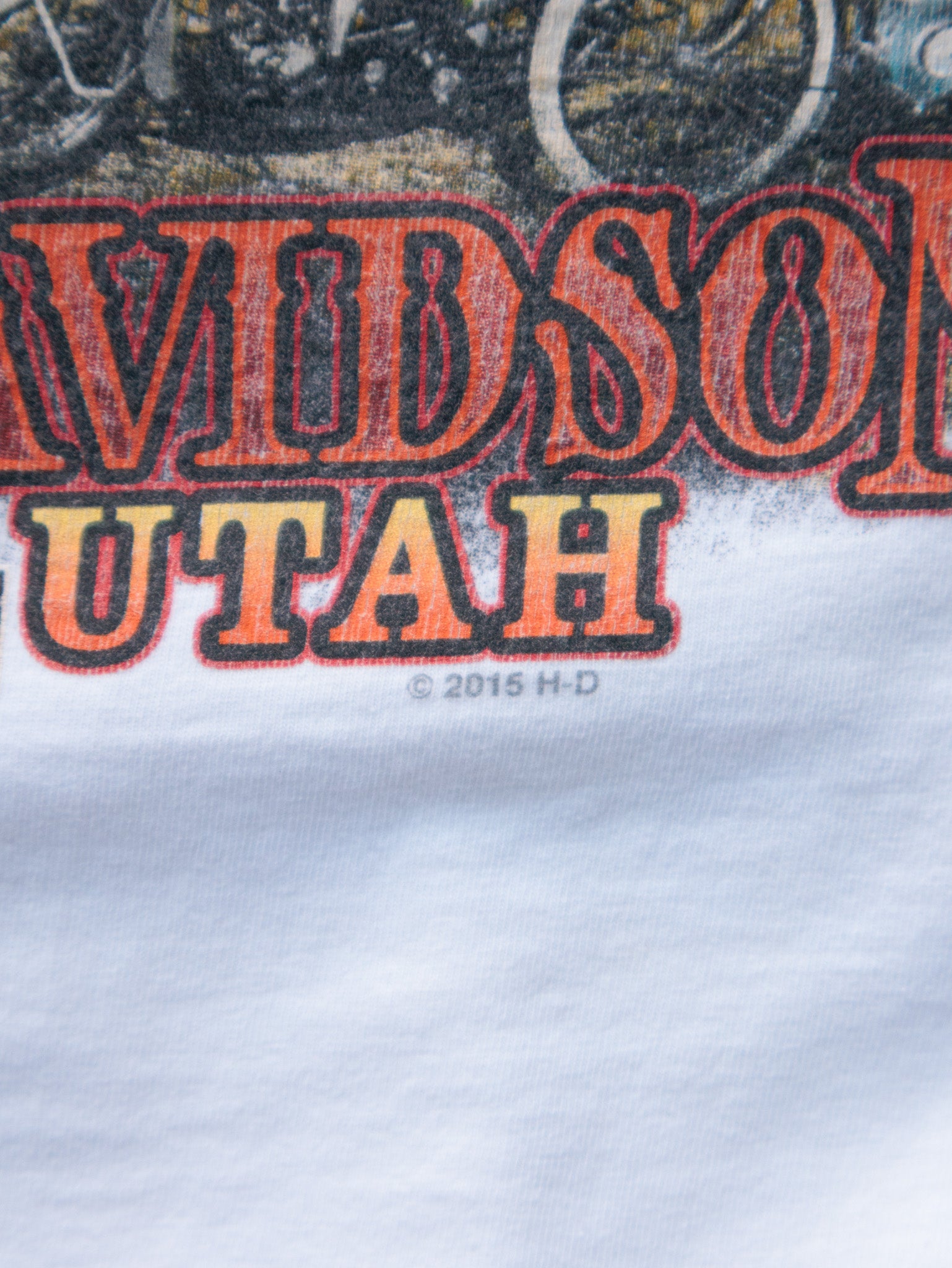 2015 White Harley-Davidson Racing Ogden Utah Long Sleeve (XL)