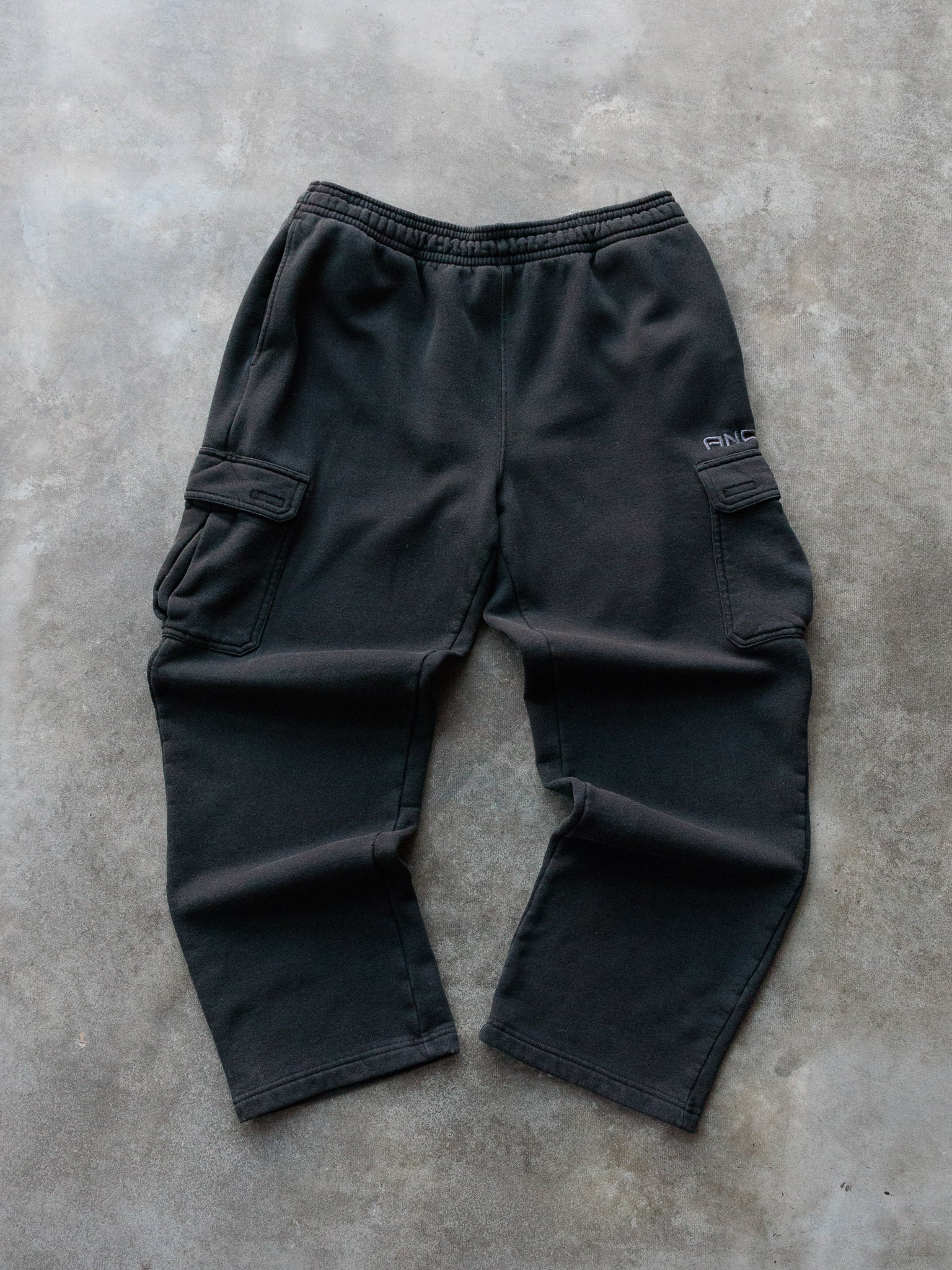 Black AND1 Cargo Sweatpants (L)