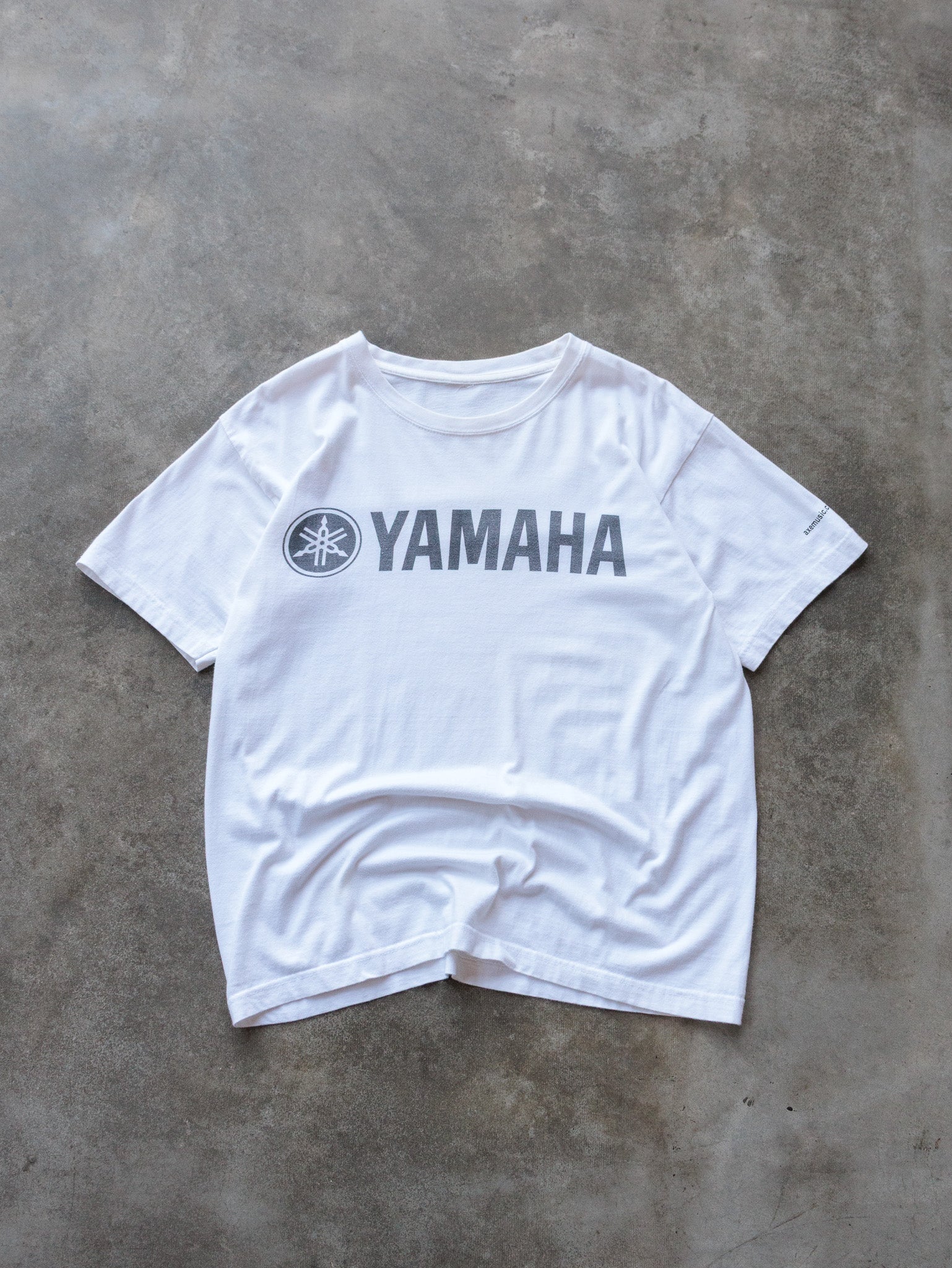 Vintage White Yamaha Tee (-)