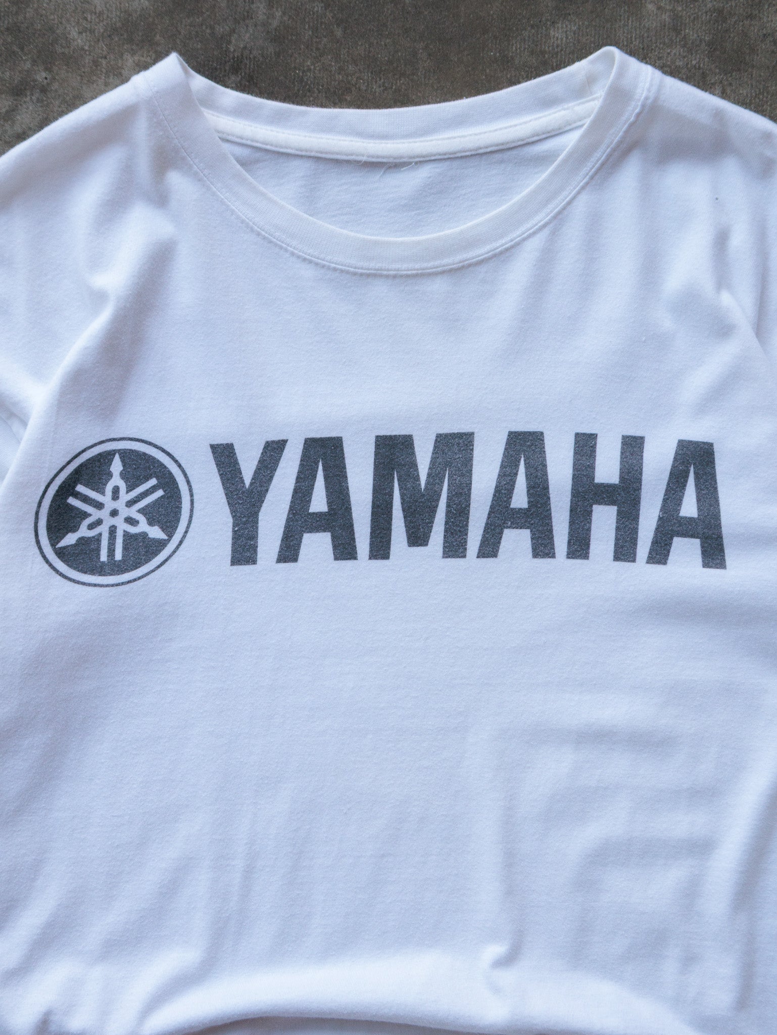 Vintage White Yamaha Tee (-)