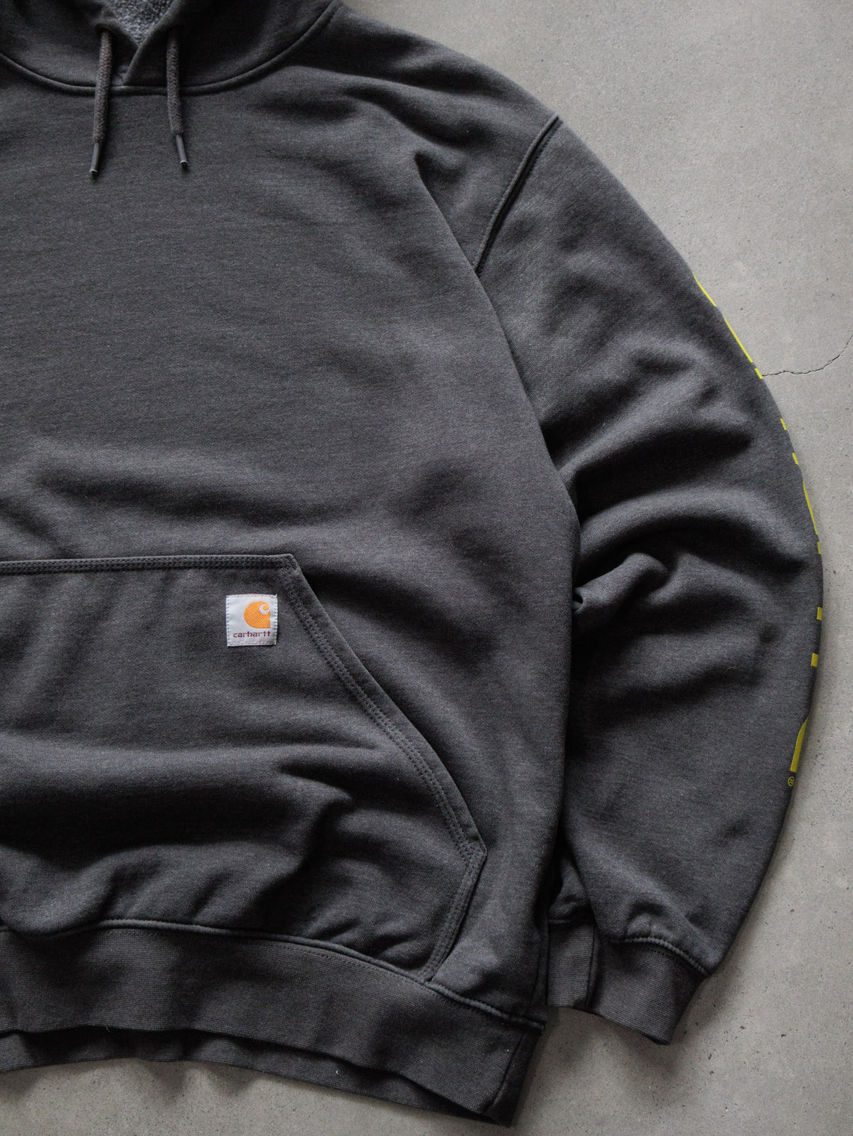 Vintage Black Carhartt Hoodie (L)