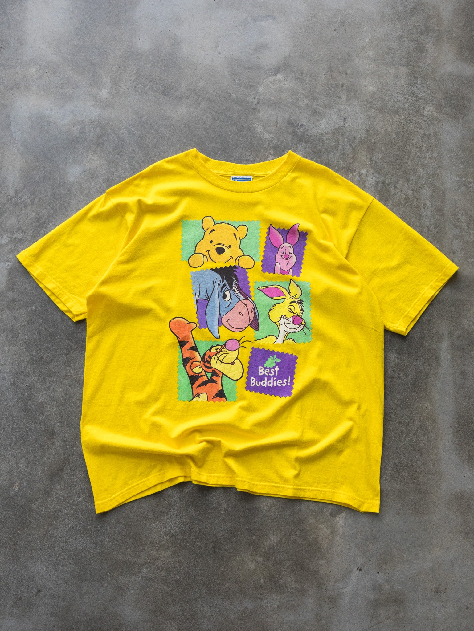 Vintage 00s Disney Pooh & Friends Best Buddies Tee (2XL)