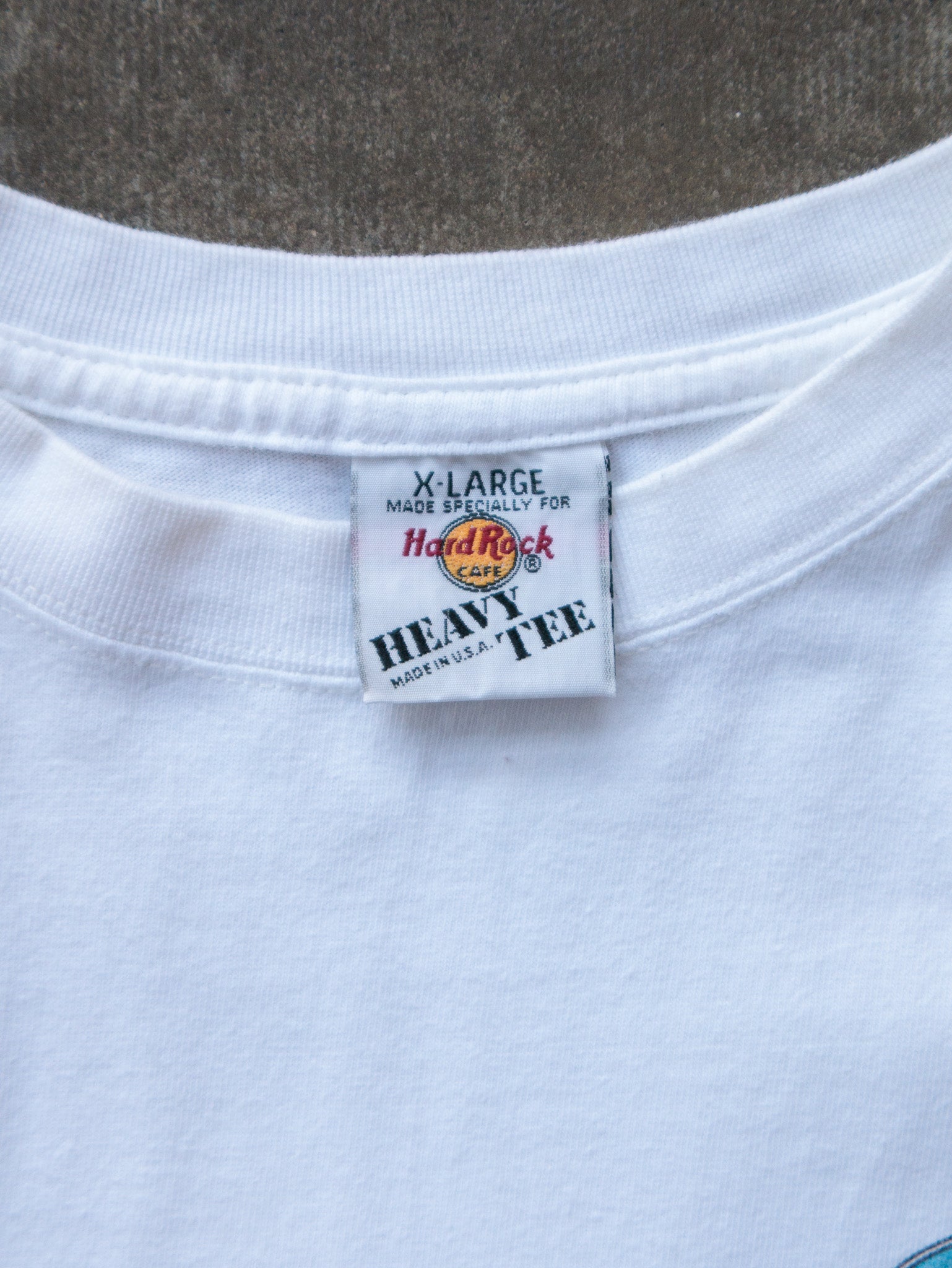 Vintage 90s White Hard Rock Cafe San Antonio Tee (XL)